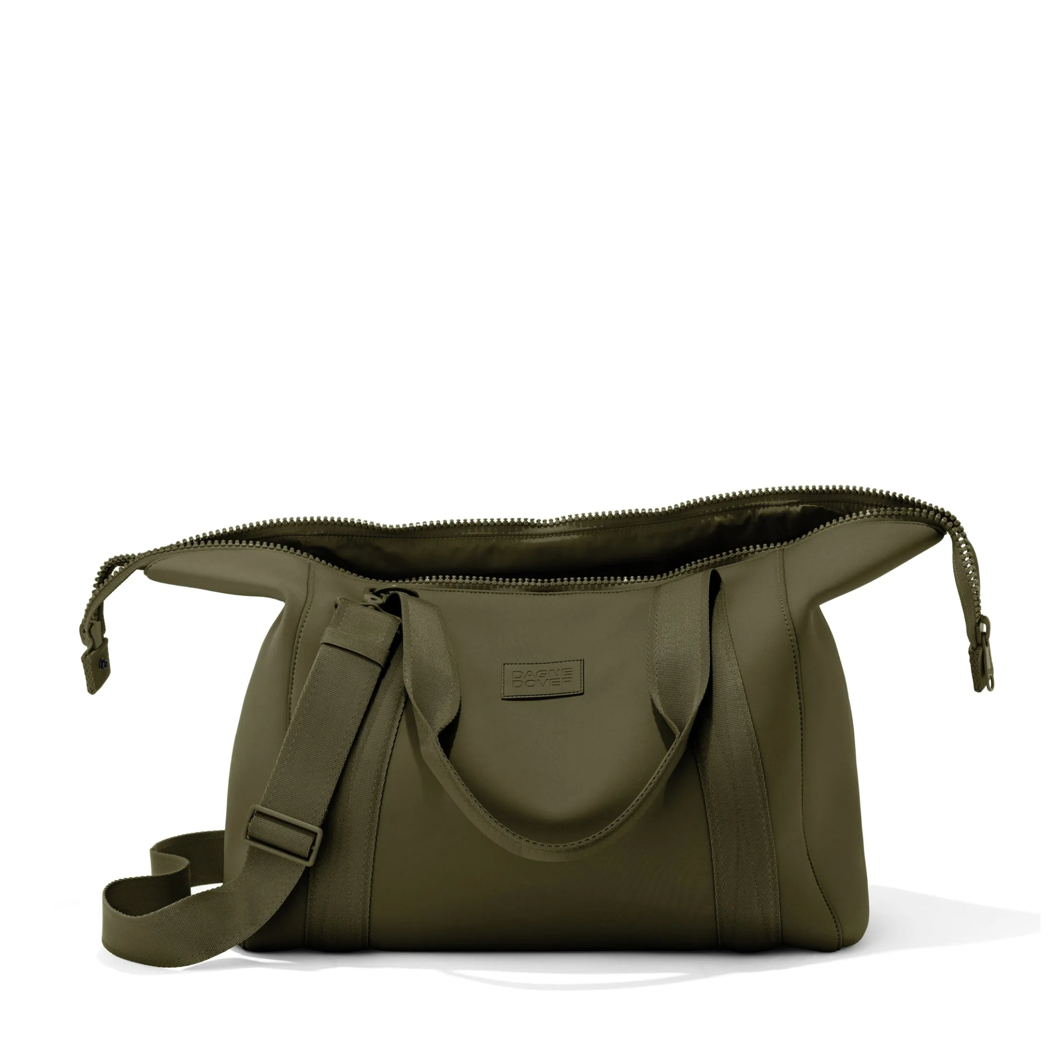 Landon Carryall in Dark Moss, Large sold by Dagne Dover product image thumbnail 5
