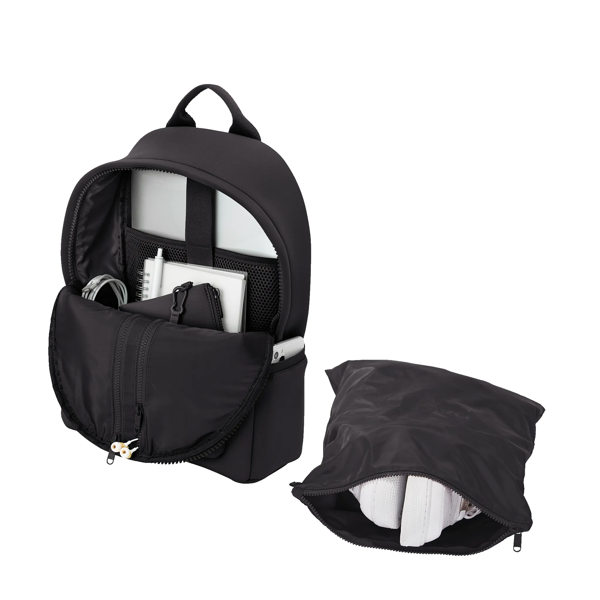 Dakota Backpack in Onyx, Medium sold by Dagne Dover product image thumbnail 2