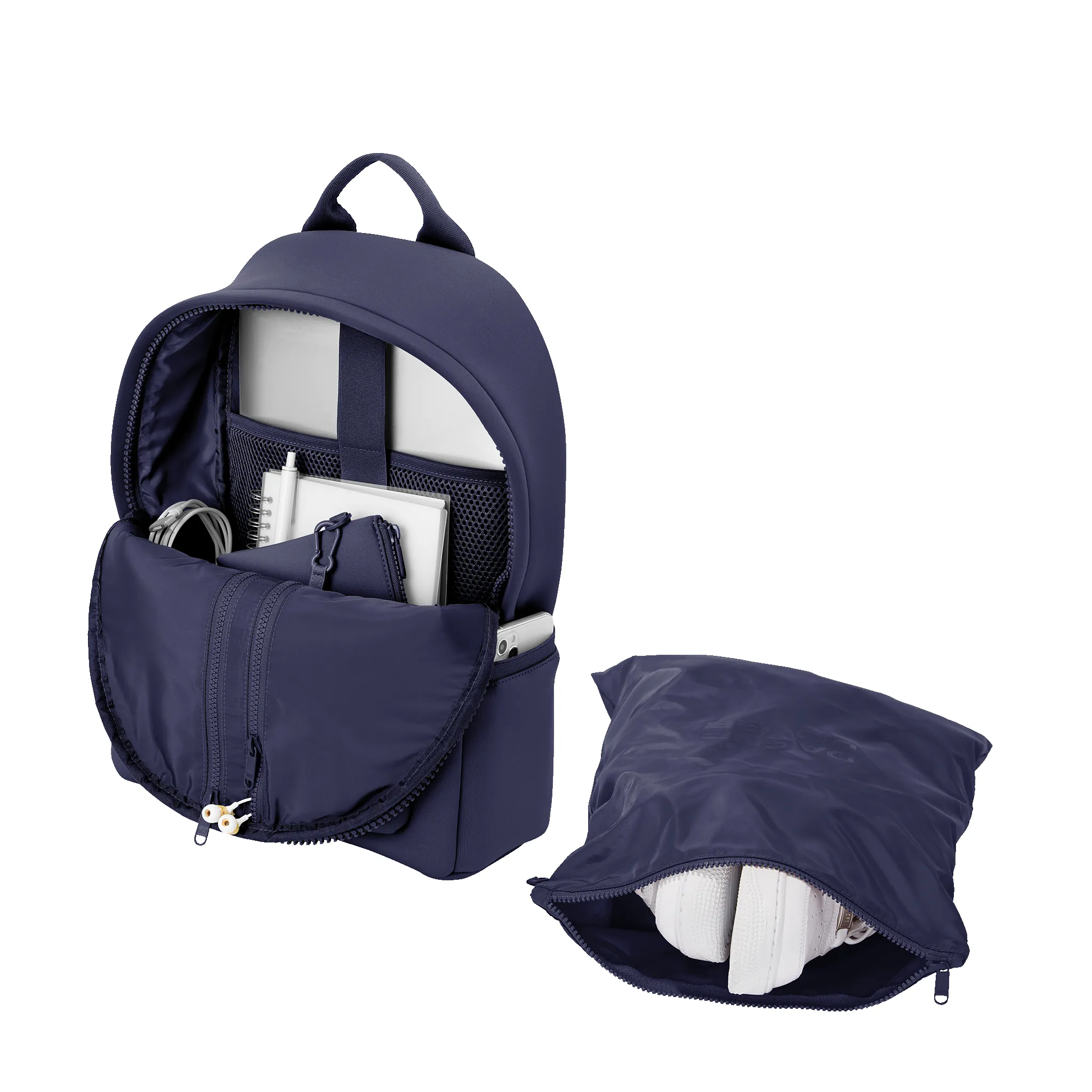 Dakota Backpack in Storm, Medium sold by Dagne Dover product image thumbnail 2