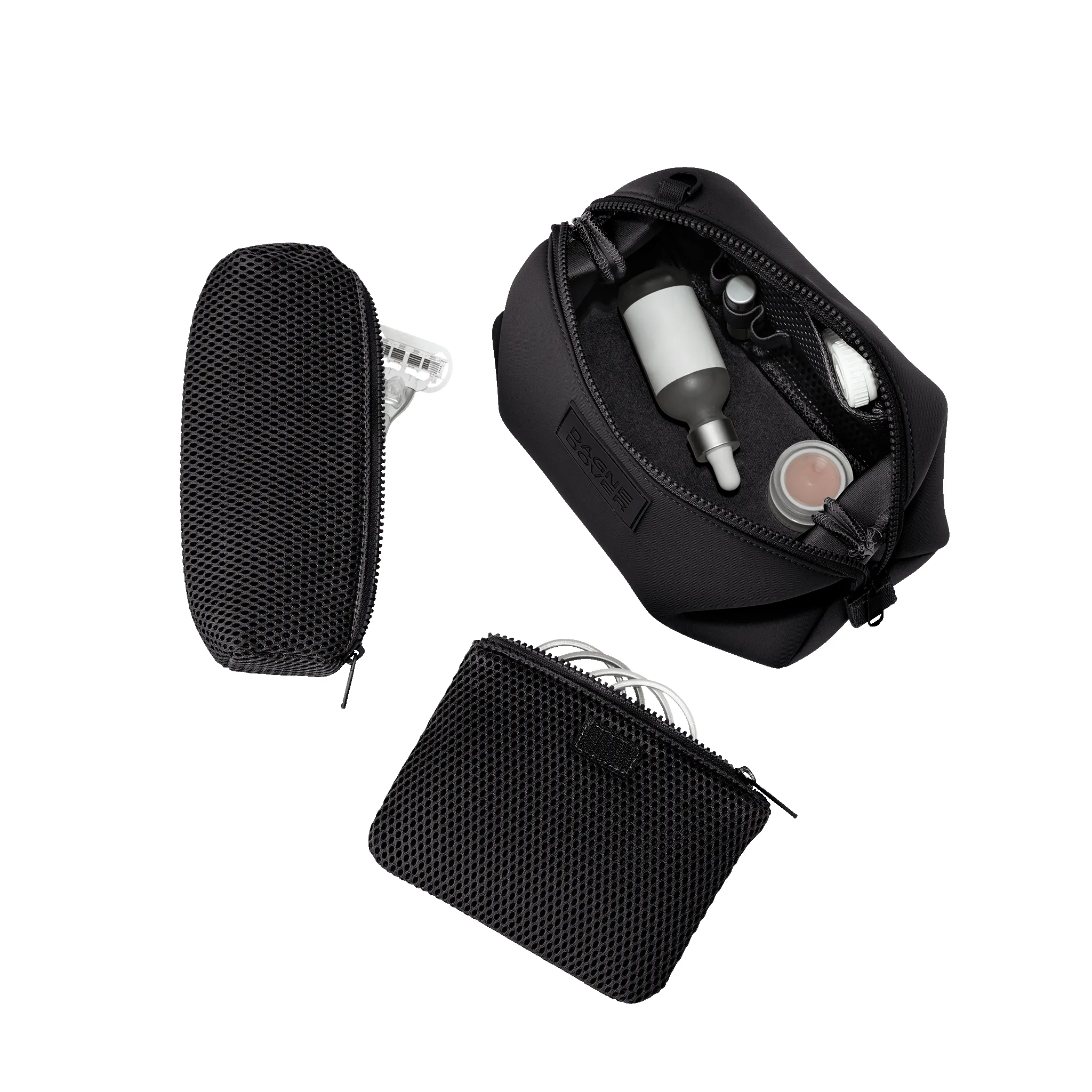 Hunter Toiletry Bag in Onyx, Large sold by Dagne Dover product image thumbnail 2