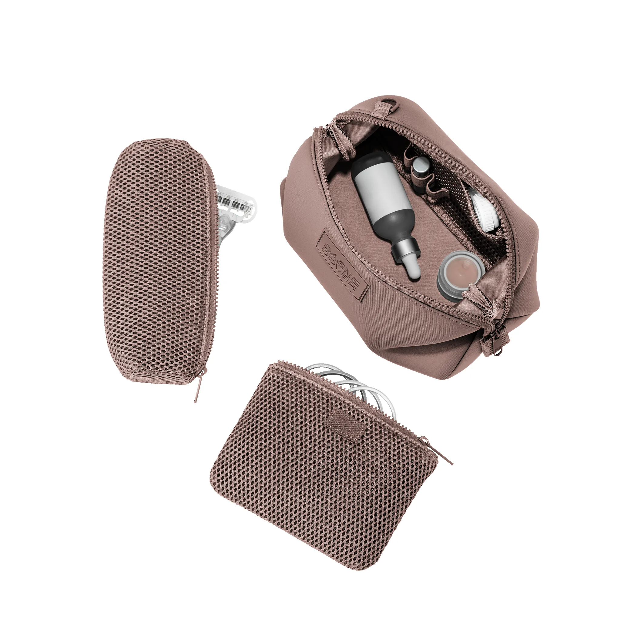 Hunter Toiletry Bag in Dune, Large sold by Dagne Dover product image thumbnail 2