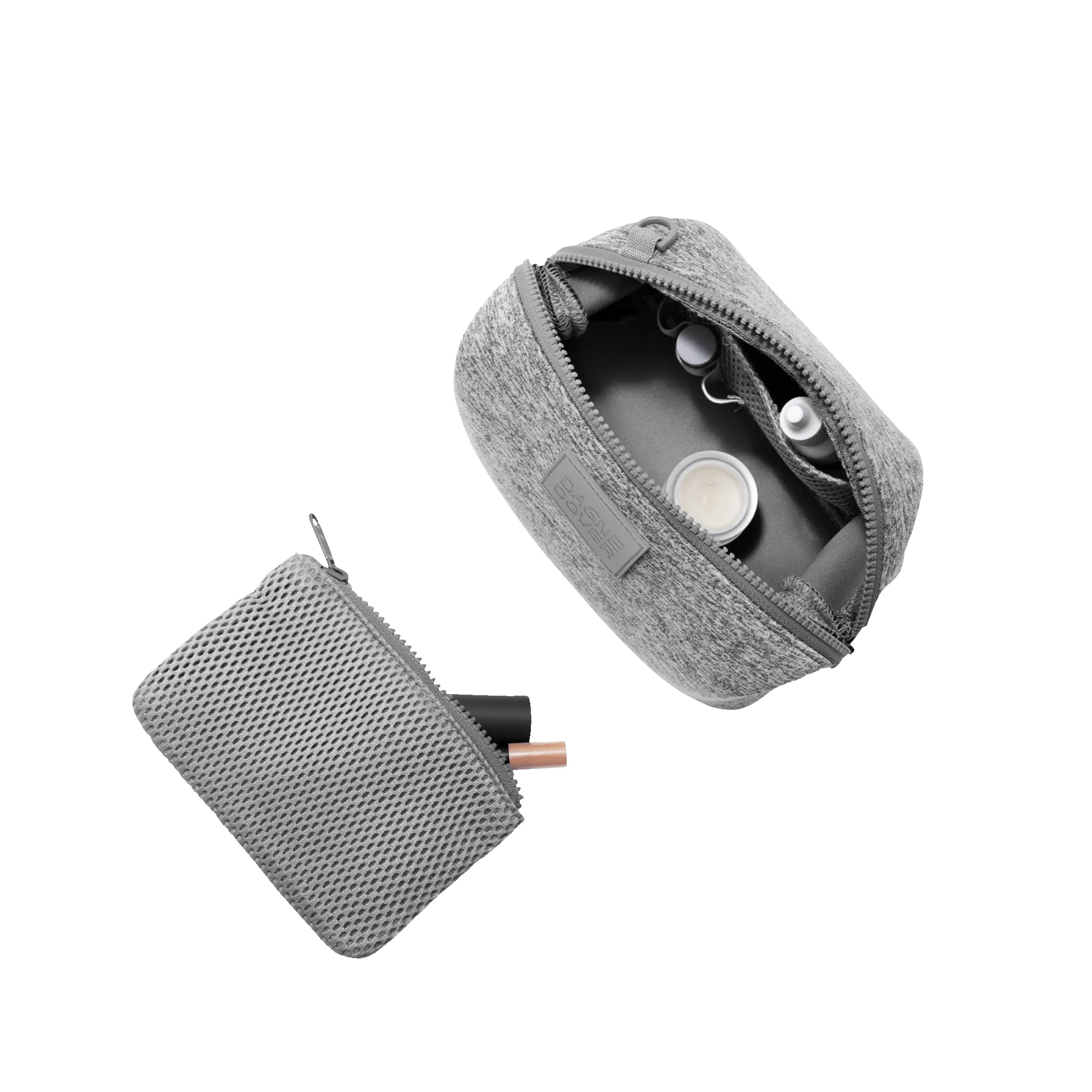 Hunter Toiletry Bag in Heather Grey, Small sold by Dagne Dover product image thumbnail 2