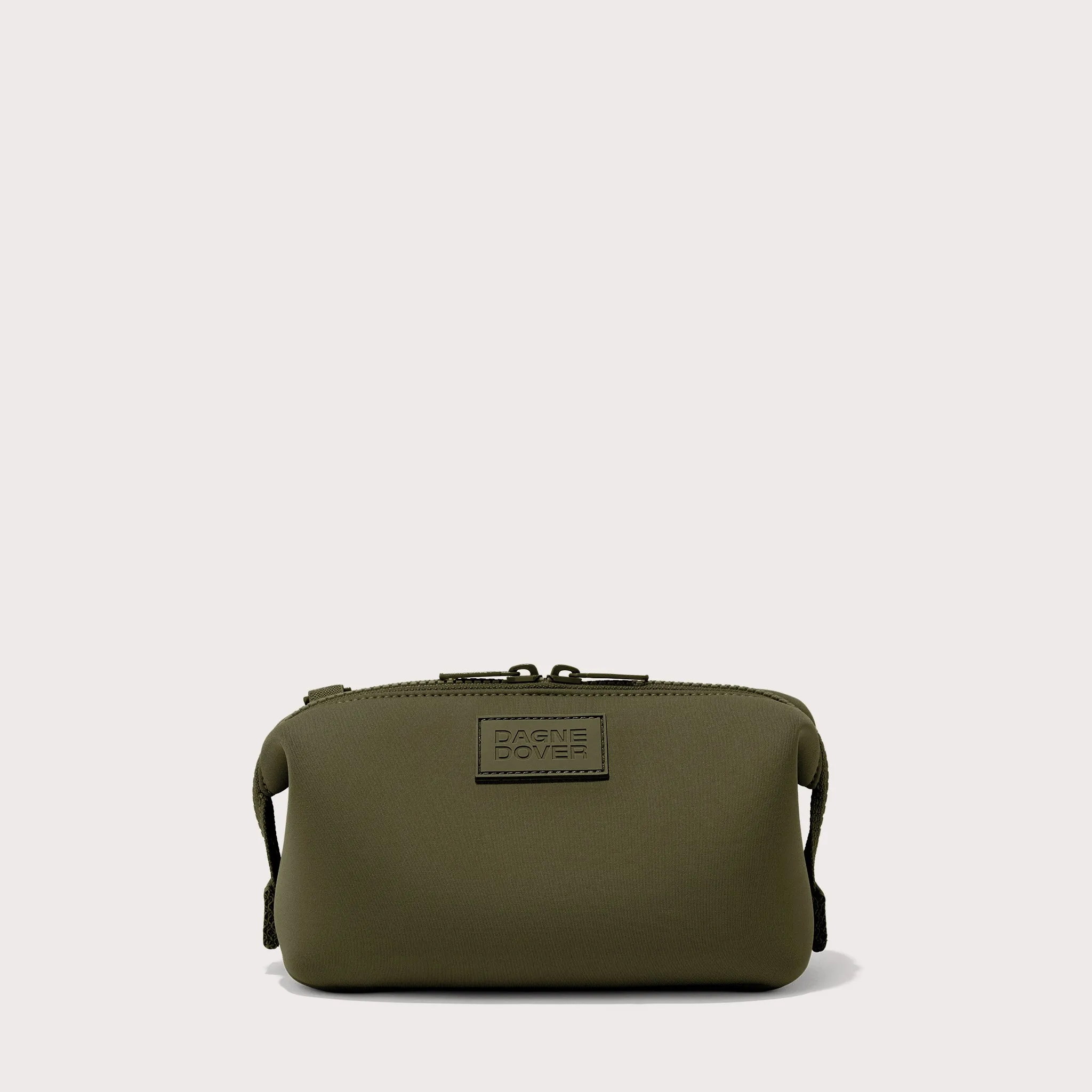 Hunter Toiletry Bag in Dark Moss, Small sold by Dagne Dover product image thumbnail 3