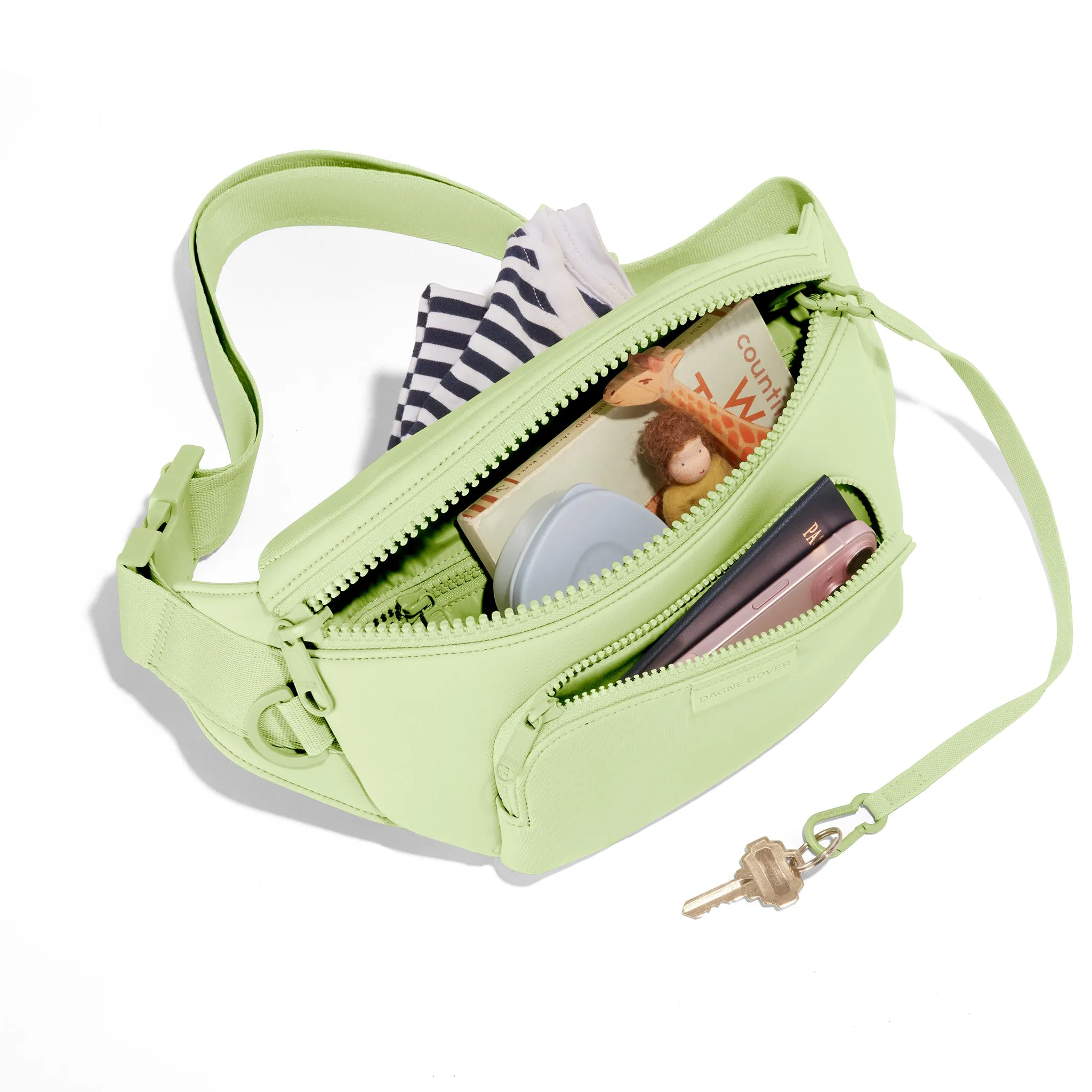 Jax Large Fanny Pack in Matcha Latte sold by Dagne Dover product image thumbnail 4