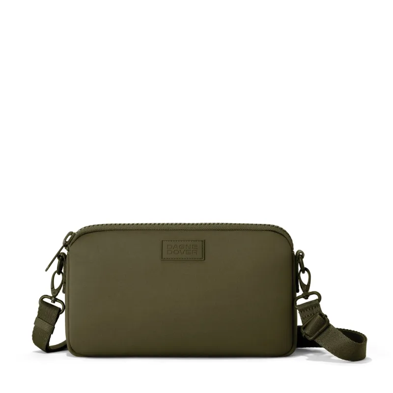 Nora Shoulder Bag in Dark Moss sold by Dagne Dover