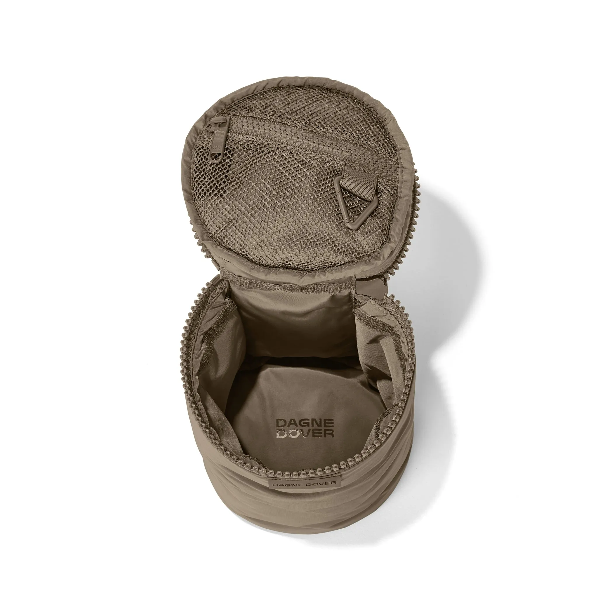 Mila Toiletry Organizer in Khaki, Large sold by Dagne Dover product image thumbnail 5