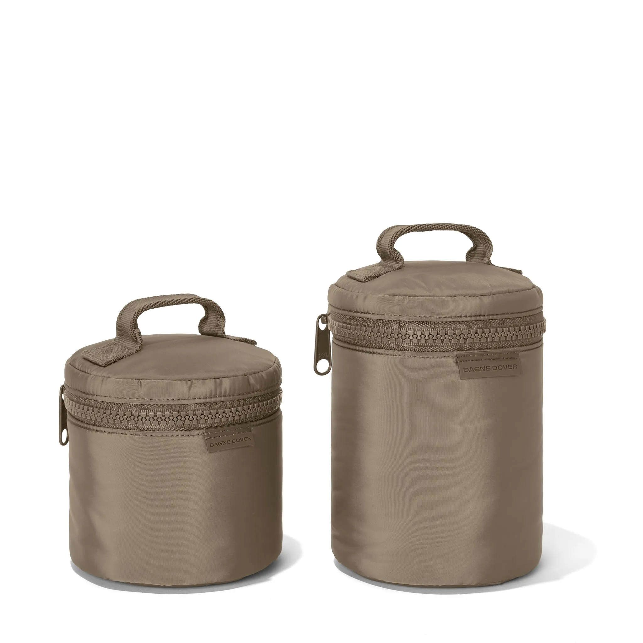 Mila Toiletry Organizer in Khaki, Small sold by Dagne Dover product image thumbnail 2