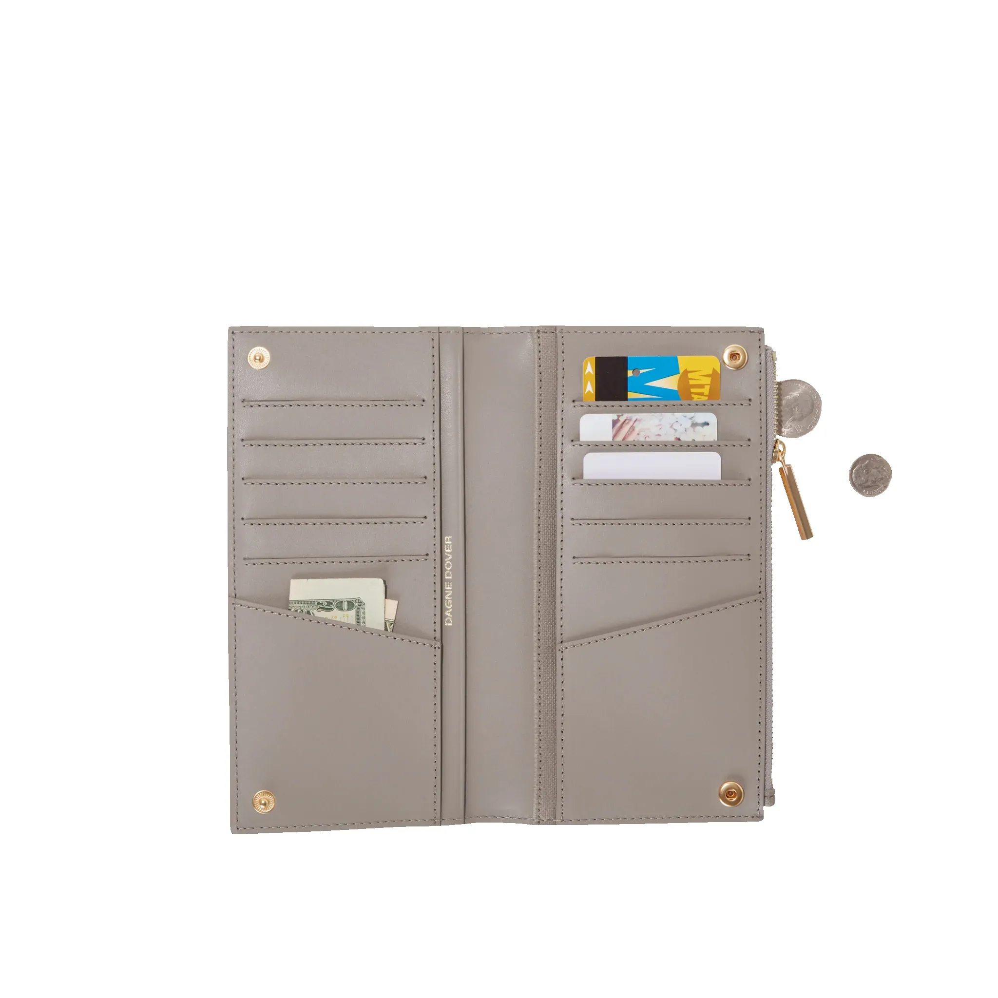 Slim Wallet in Bleecker Blush sold by Dagne Dover product image thumbnail 4