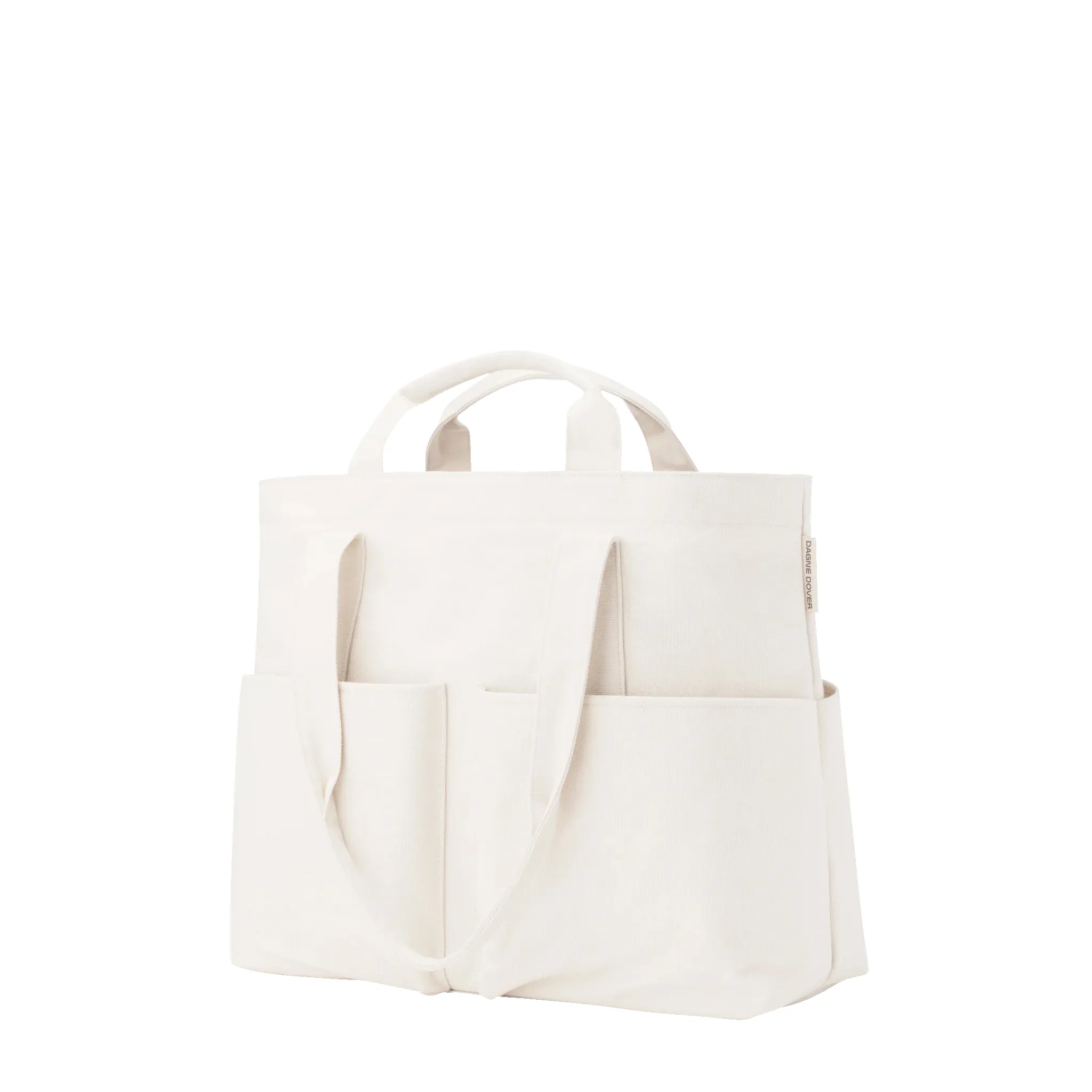 Vida Organic Cotton Tote in Natural, Large sold by Dagne Dover product image thumbnail 2