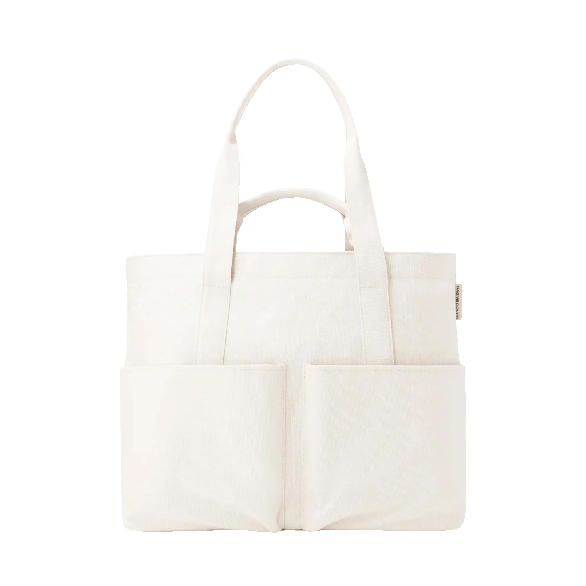 Vida Organic Cotton Tote in Natural, Large sold by Dagne Dover product image thumbnail 4