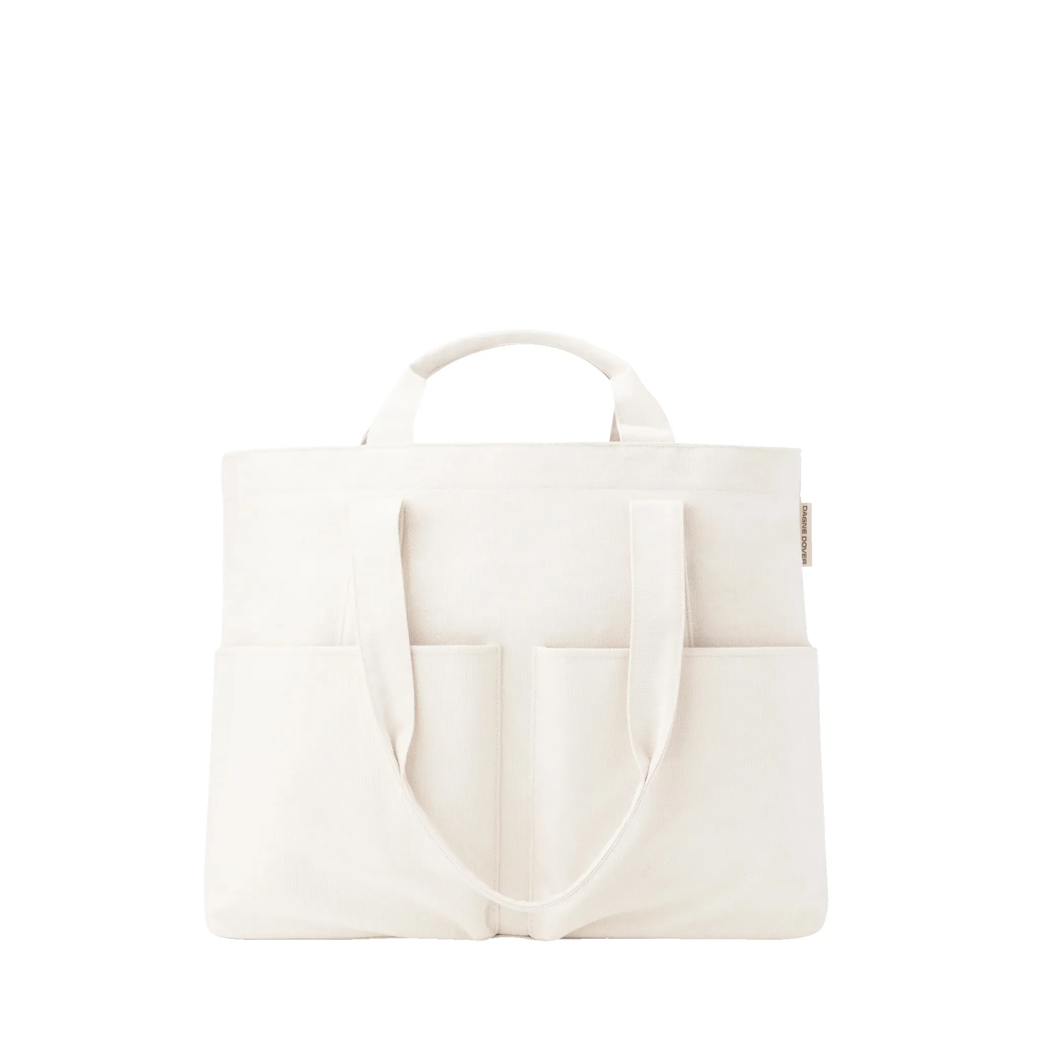 Vida Organic Cotton Tote in Natural, Large sold by Dagne Dover