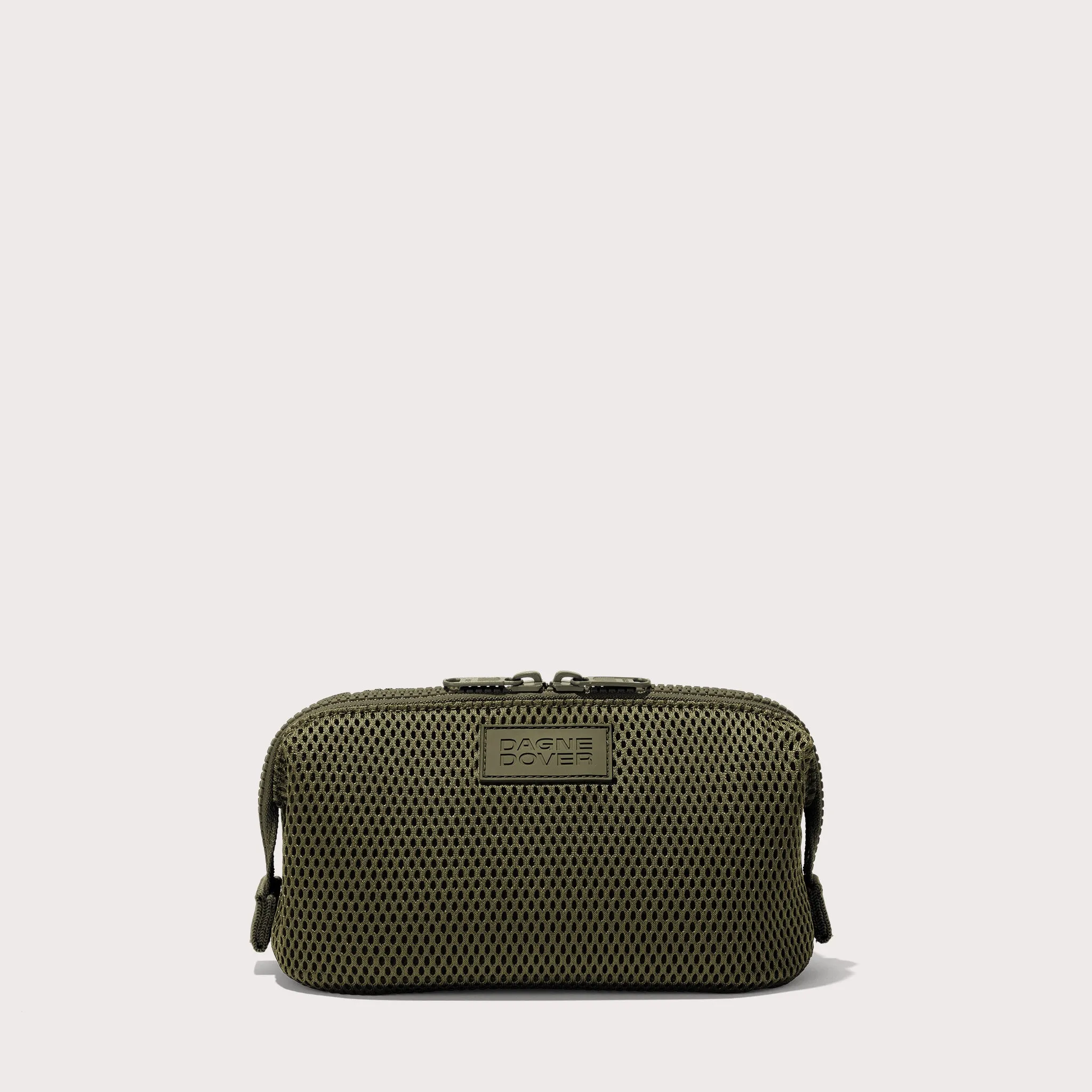 Hunter Toiletry Bag in Dark Moss Air Mesh, Small sold by Dagne Dover product image thumbnail 3