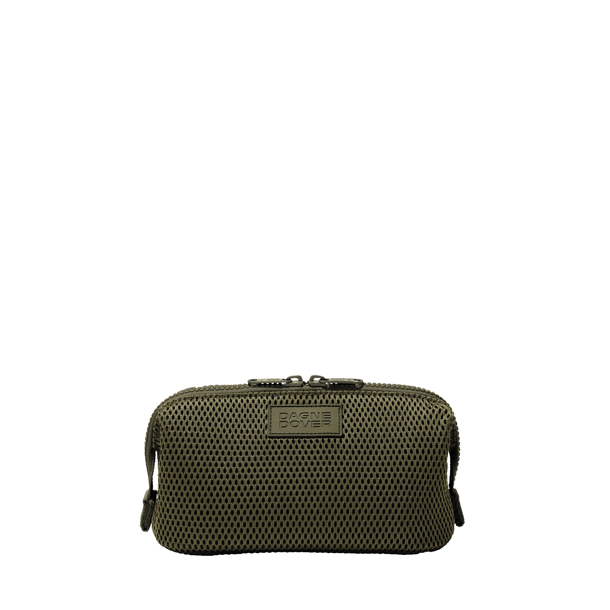 Hunter Toiletry Bag in Dark Moss Air Mesh, Small sold by Dagne Dover