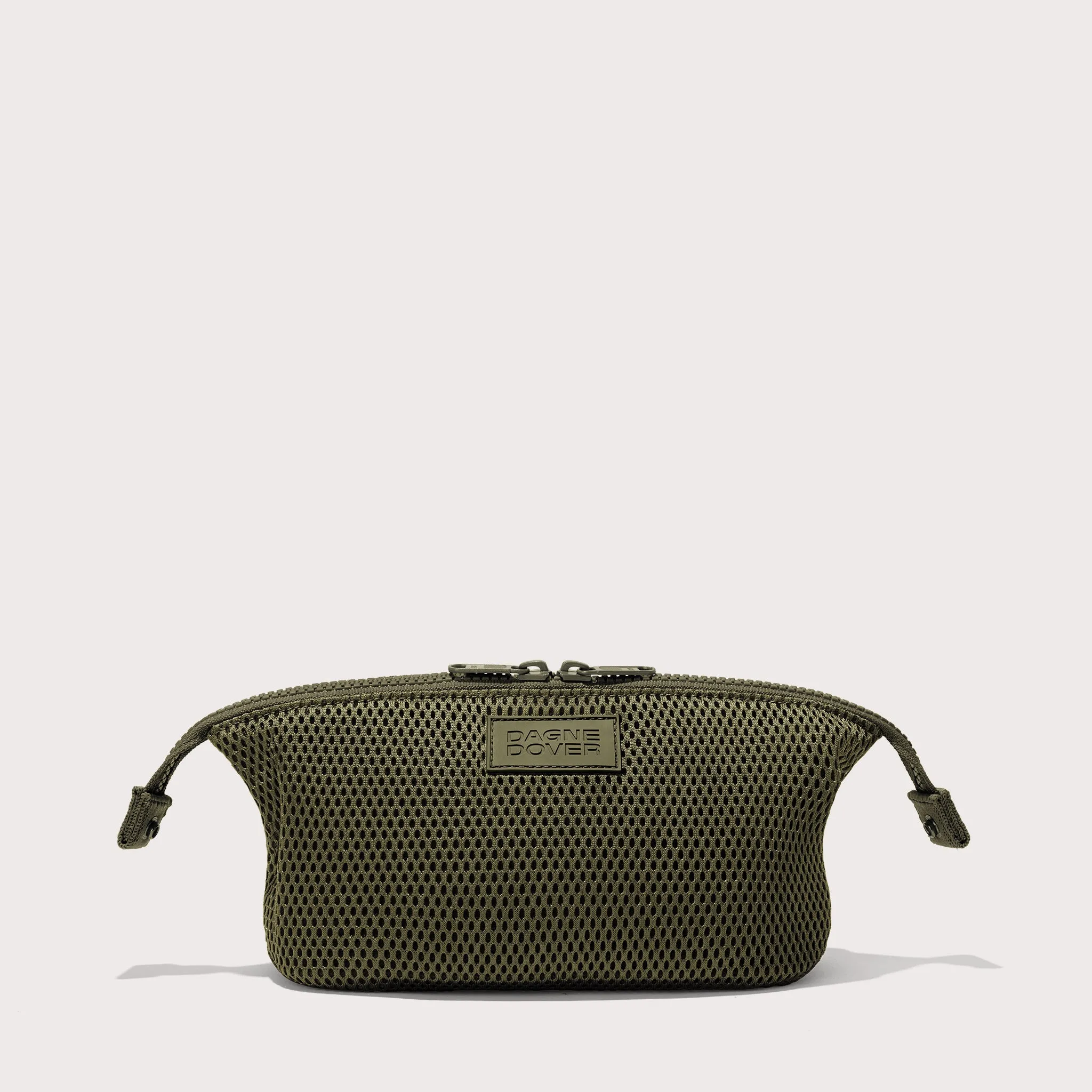 Hunter Toiletry Bag in Dark Moss Air Mesh, Small sold by Dagne Dover product image thumbnail 5