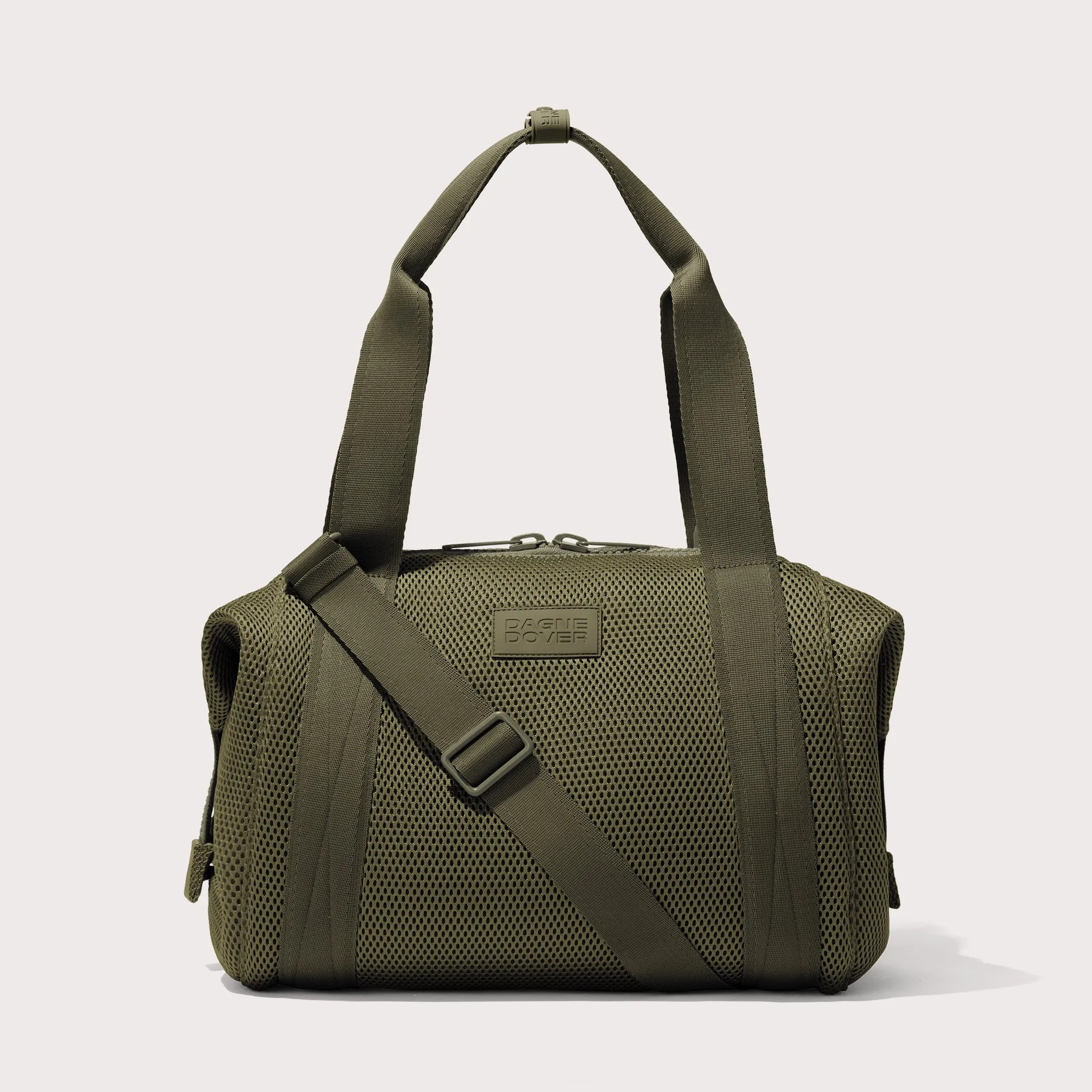 Landon Carryall in Dark Moss Air Mesh, Medium sold by Dagne Dover product image thumbnail 3