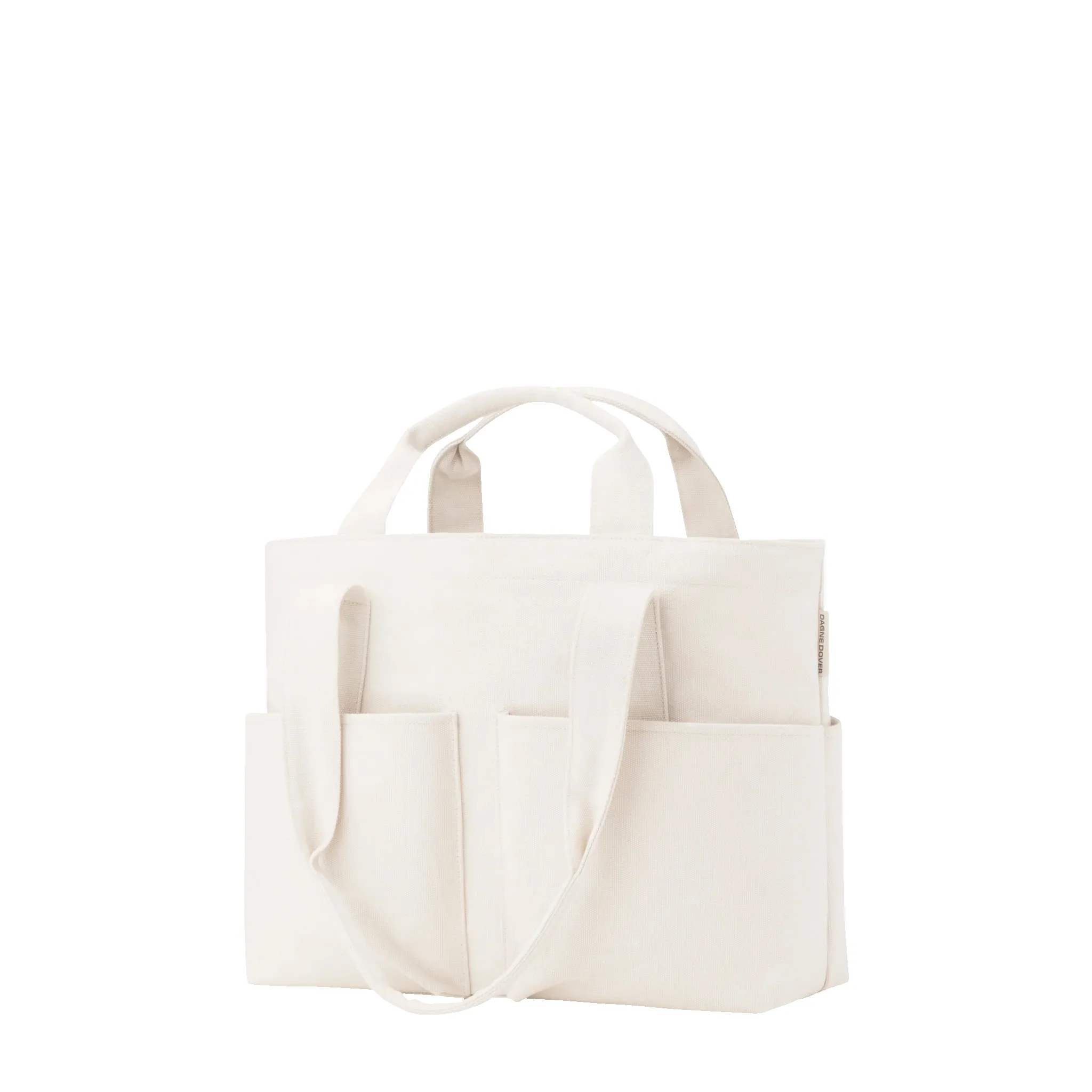 Vida Organic Cotton Tote in Natural, Small sold by Dagne Dover product image thumbnail 2