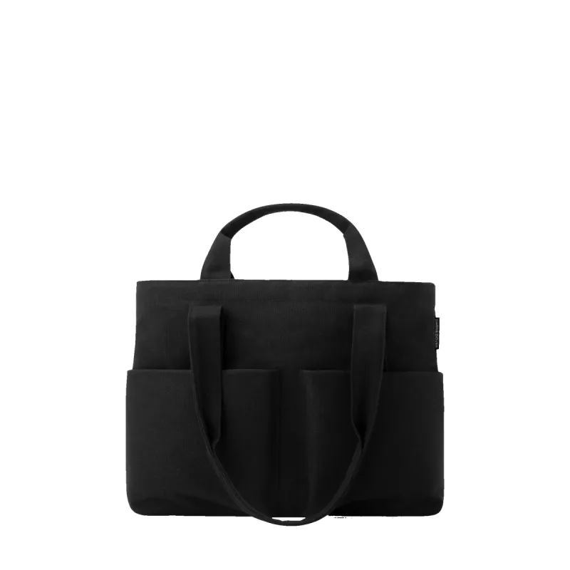 Vida Organic Cotton Tote in Onyx, Small sold by Dagne Dover