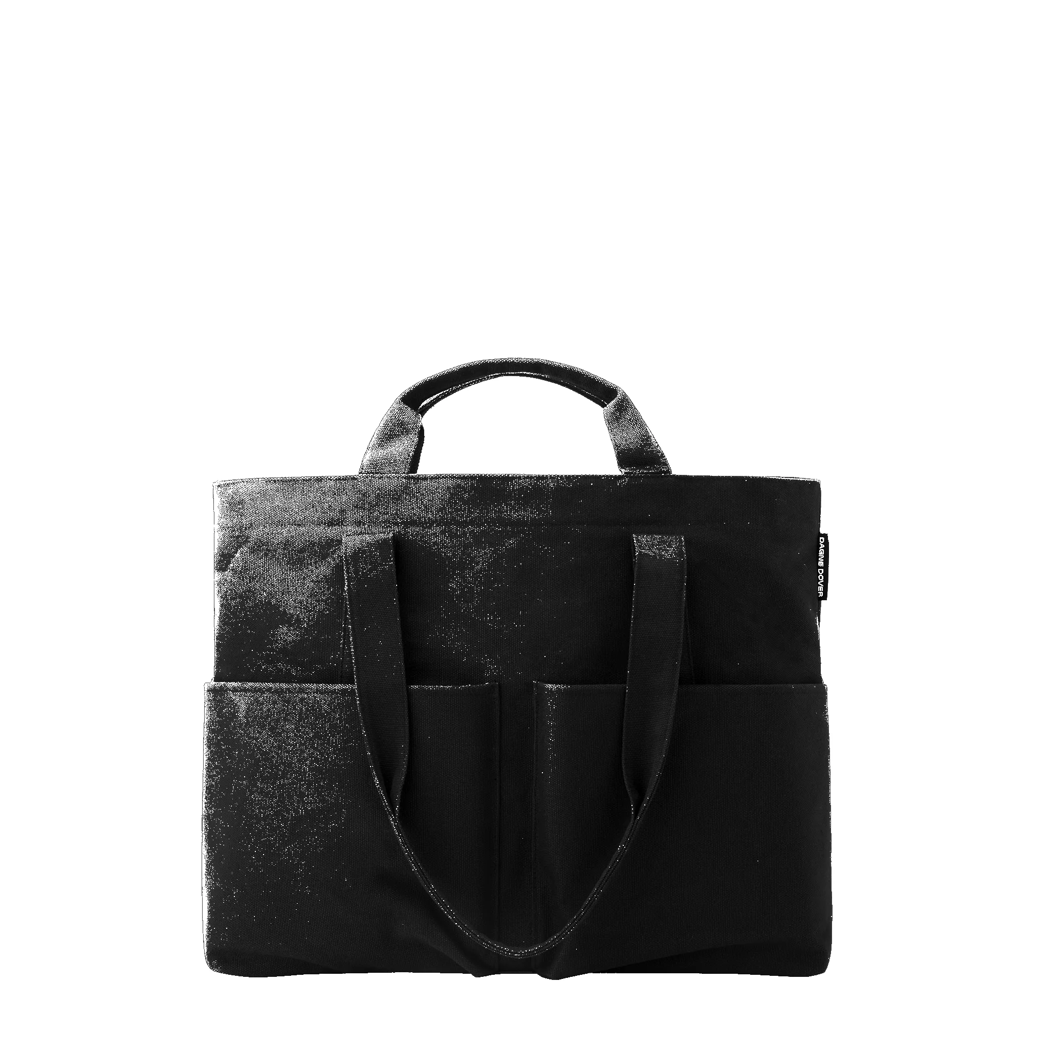 Vida Organic Cotton Tote in Onyx, Large sold by Dagne Dover