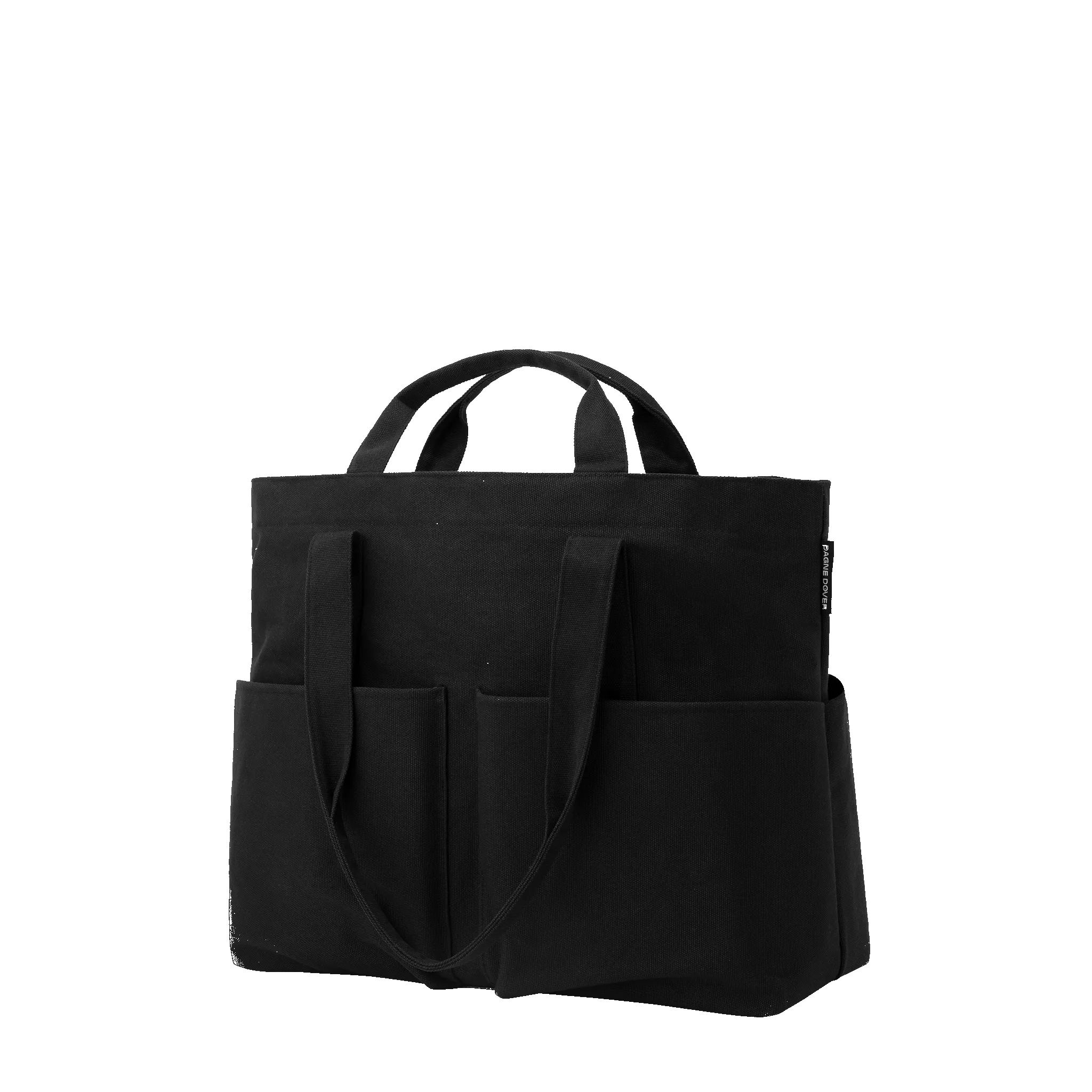 Vida Organic Cotton Tote in Onyx, Large sold by Dagne Dover product image thumbnail 2