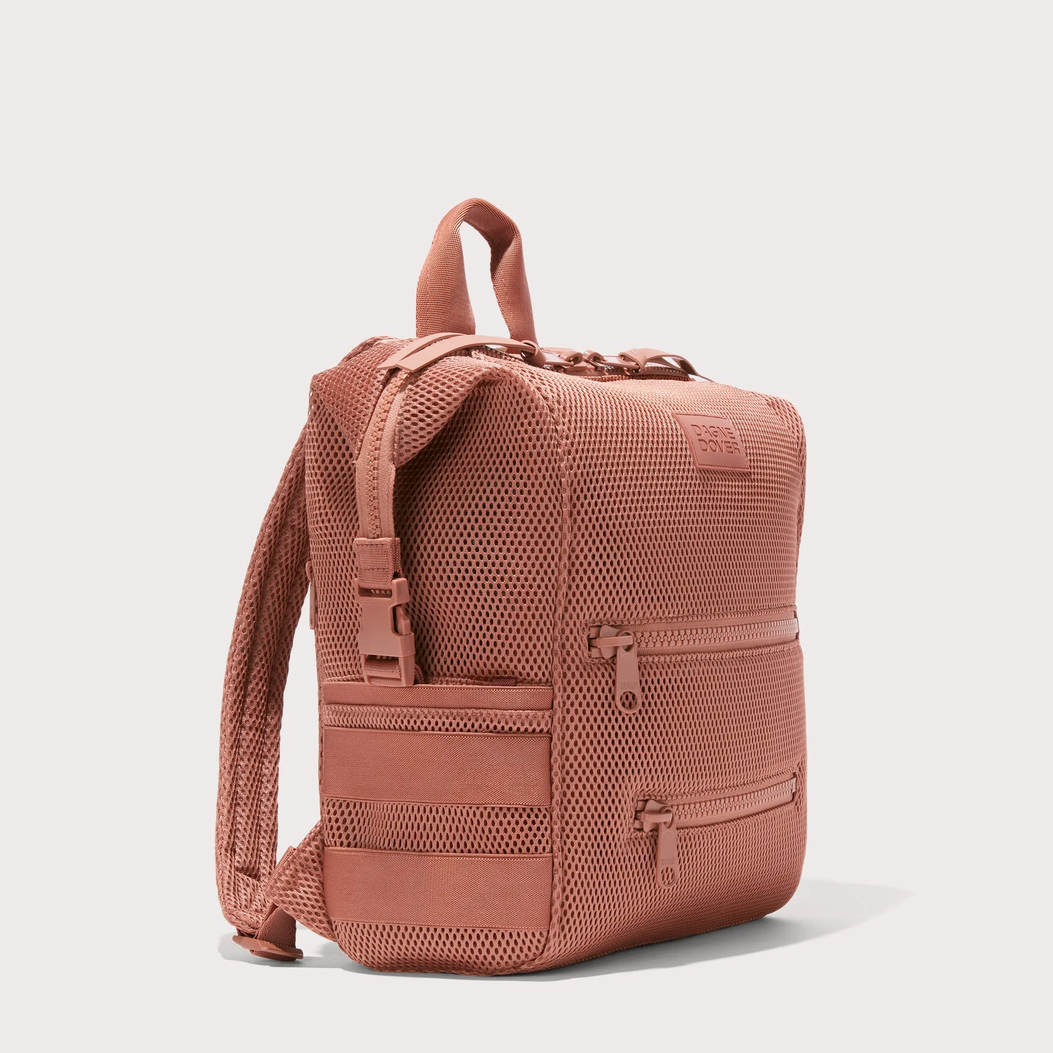 Indi Diaper Backpack in Warm Dust Air Mesh, Medium sold by Dagne Dover product image thumbnail 4