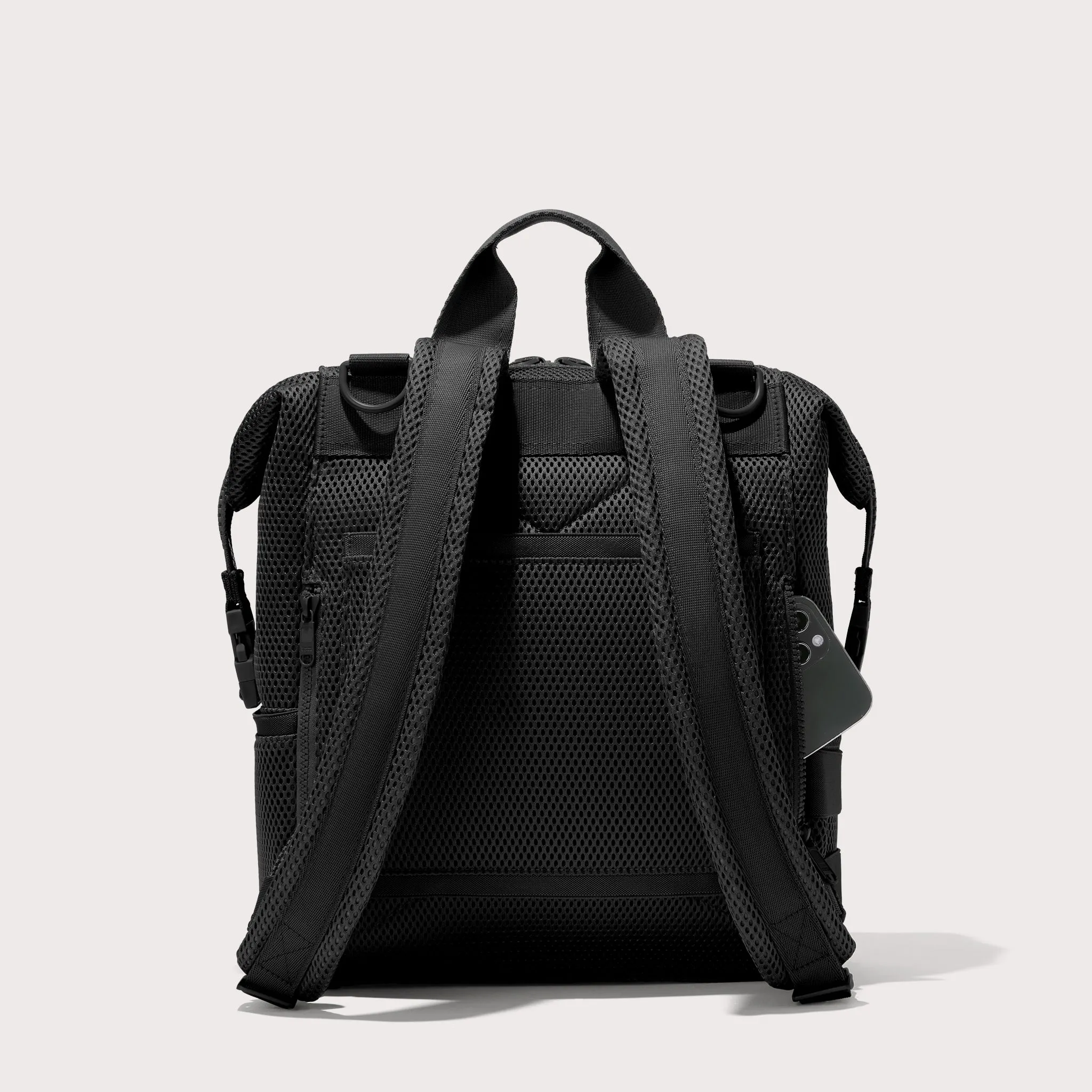 Indi Diaper Backpack in Onyx Air Mesh, Medium sold by Dagne Dover product image thumbnail 5