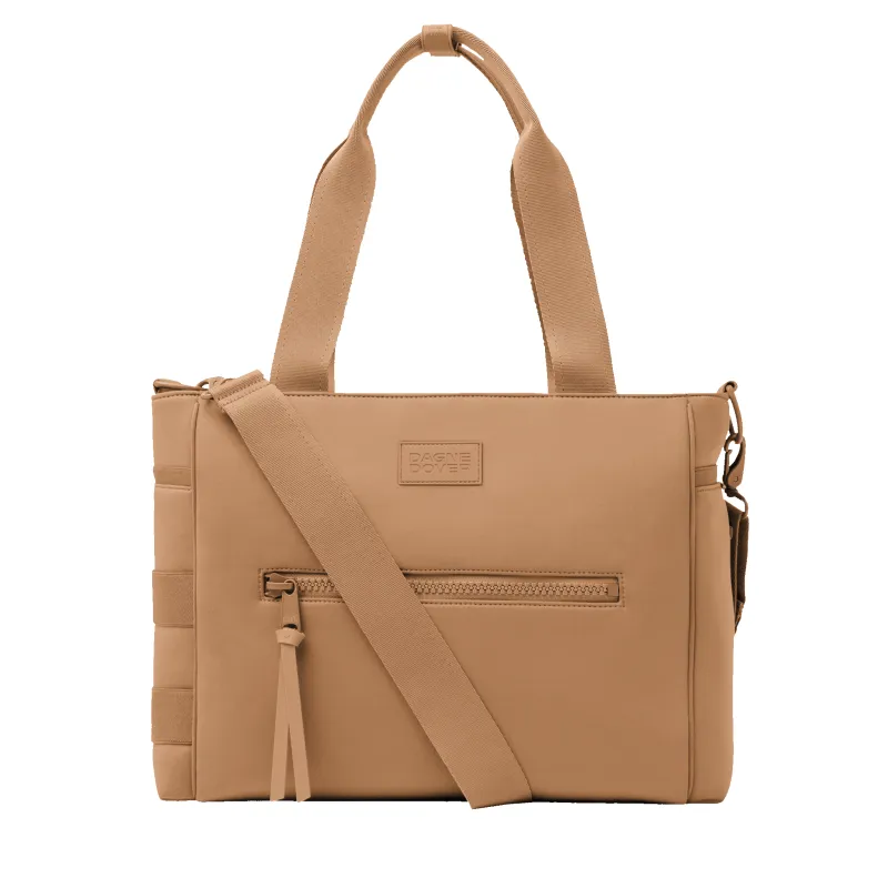 Wade Diaper Tote in Camel sold by Dagne Dover