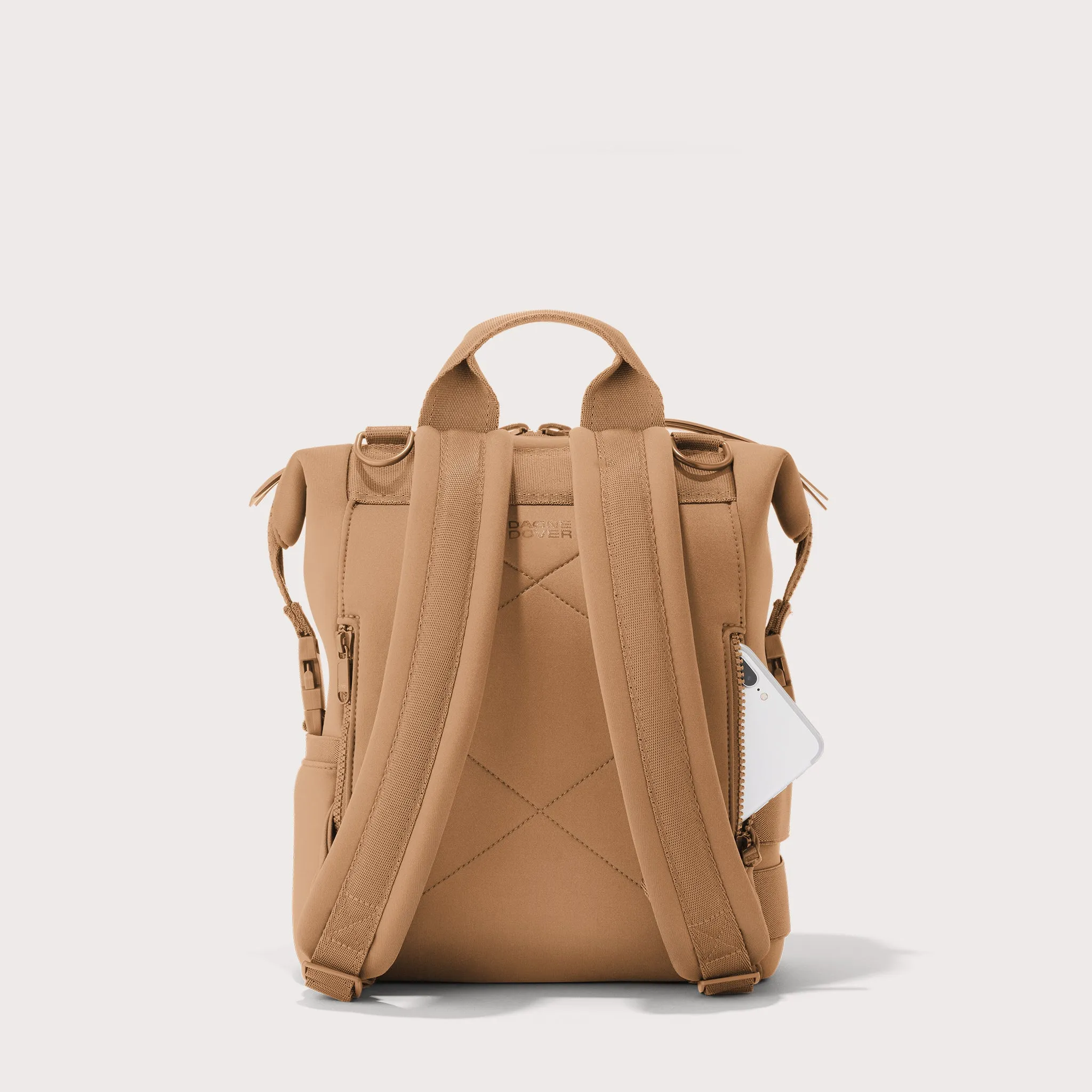 Indi Diaper Backpack in Camel, Small sold by Dagne Dover product image thumbnail 5