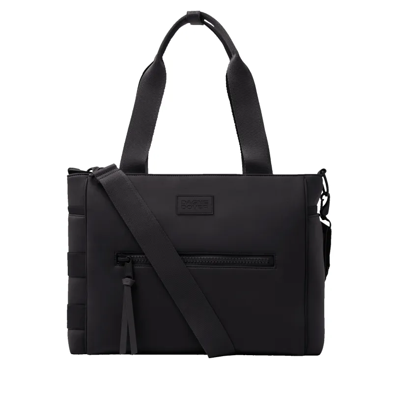 Wade Diaper Tote in Onyx sold by Dagne Dover