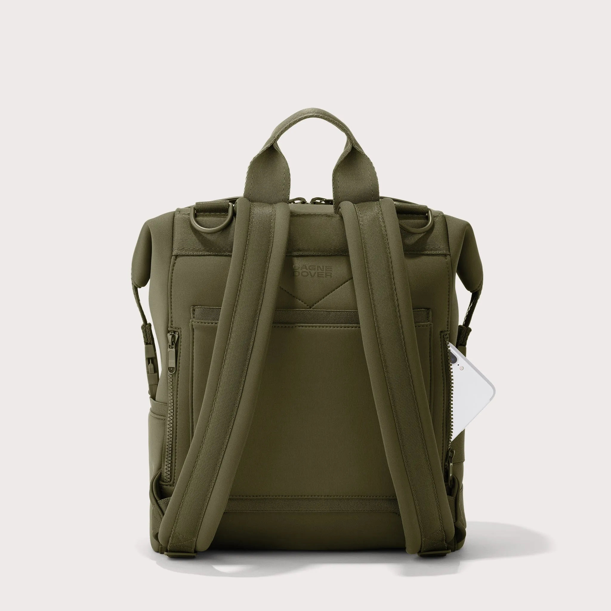 Indi Diaper Backpack in Dark Moss, Medium sold by Dagne Dover product image thumbnail 5