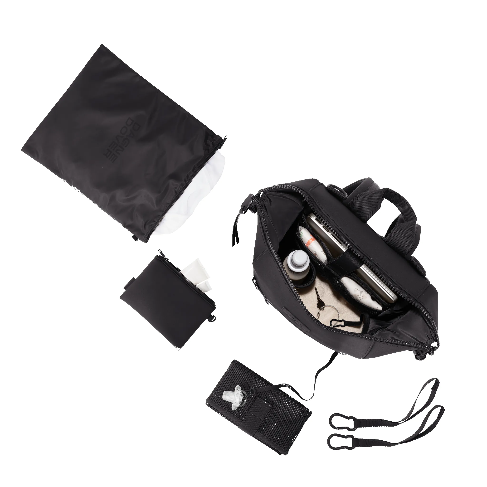 Indi Diaper Backpack in Onyx, Medium sold by Dagne Dover product image thumbnail 2