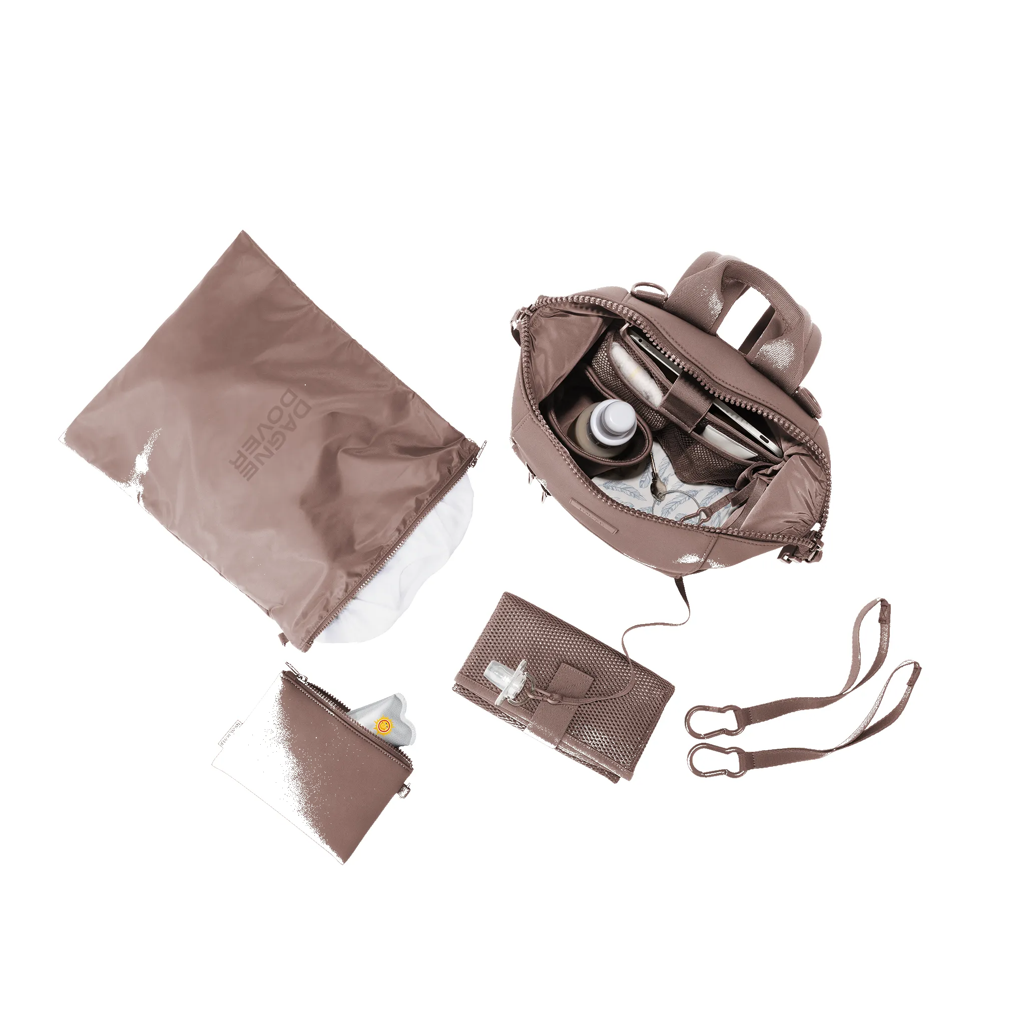 Indi Diaper Backpack in Dune, Small sold by Dagne Dover product image thumbnail 2