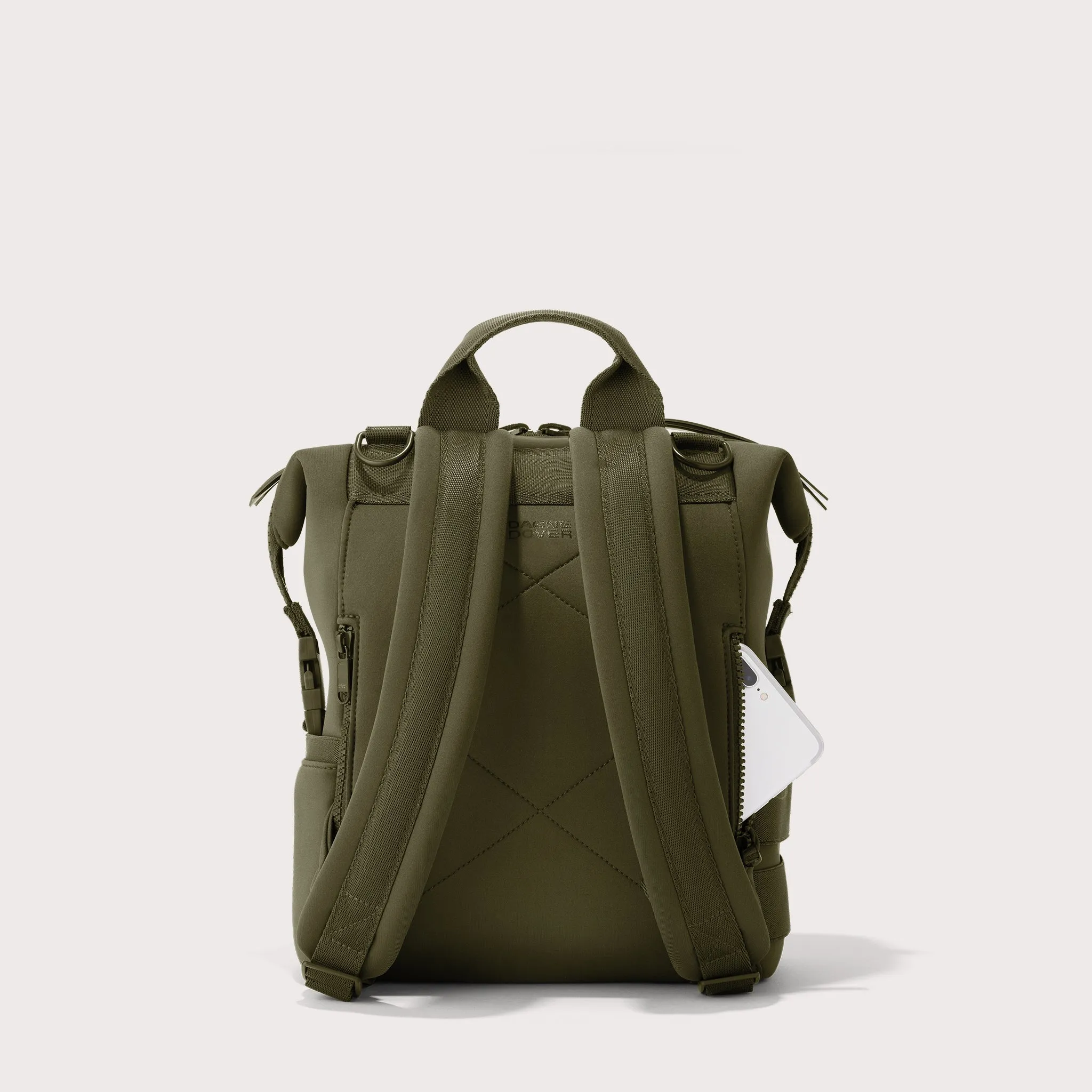 Indi Diaper Backpack in Dark Moss, Small sold by Dagne Dover product image thumbnail 5