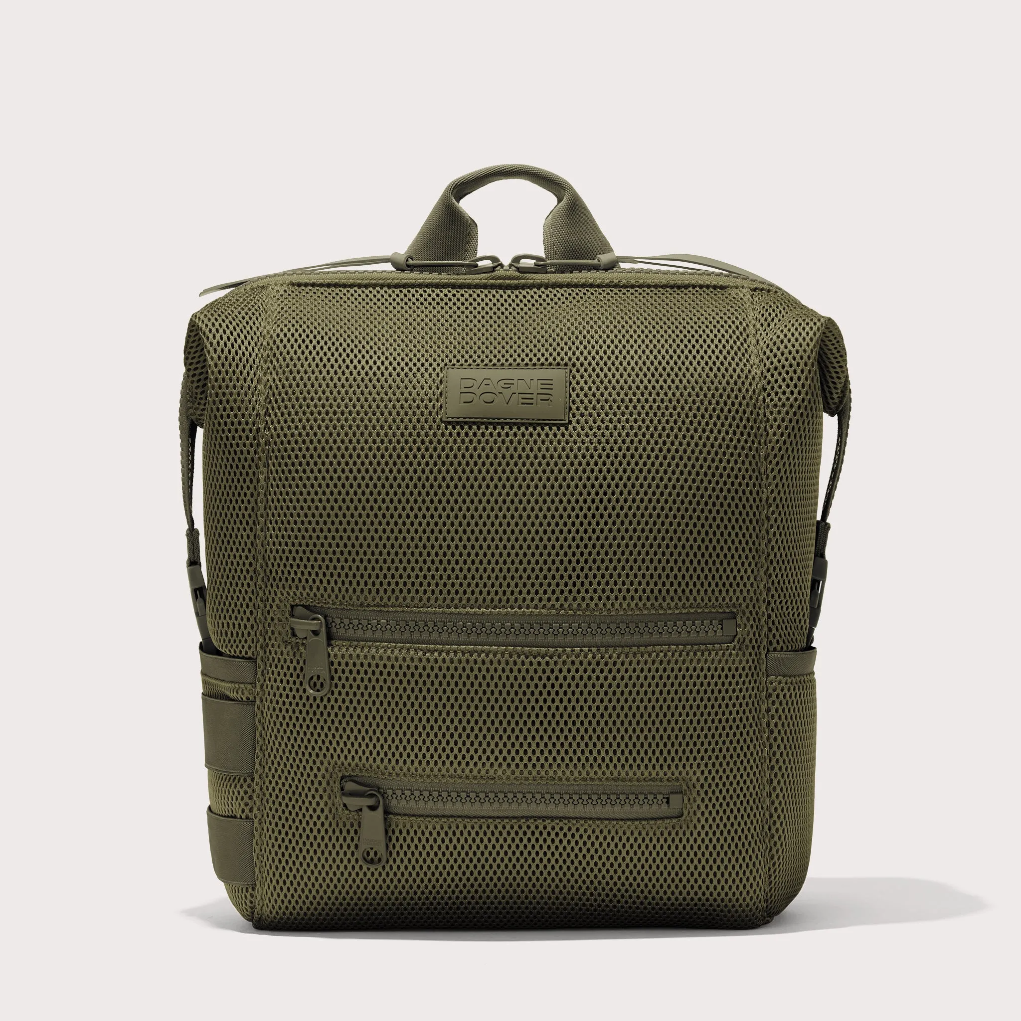 Indi Diaper Backpack in Dark Moss Air Mesh, Large sold by Dagne Dover product image thumbnail 3