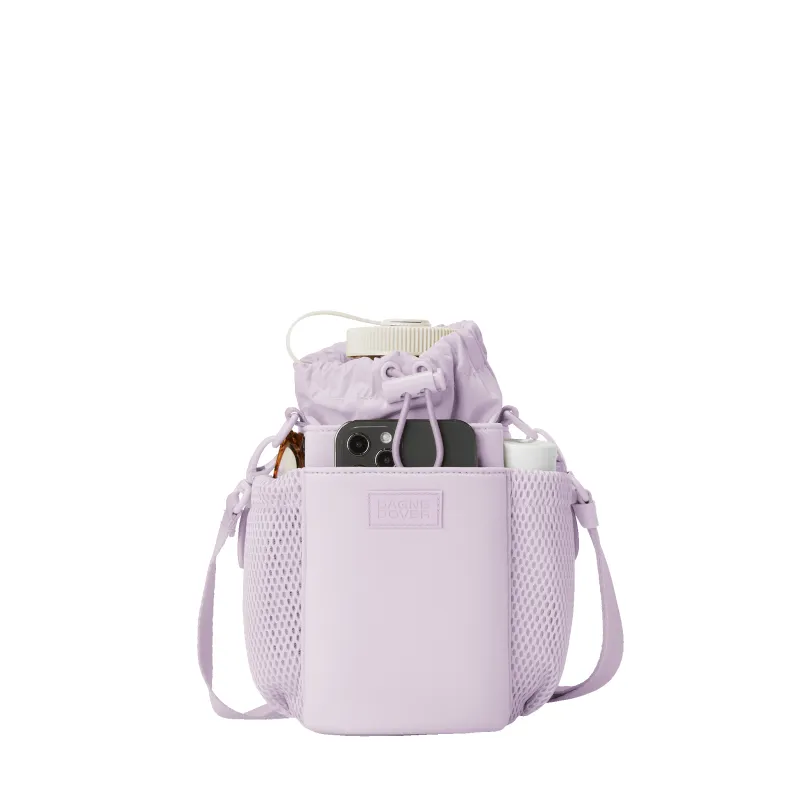 Sloan Water Bottle Sling in Washed Lilac sold by Dagne Dover