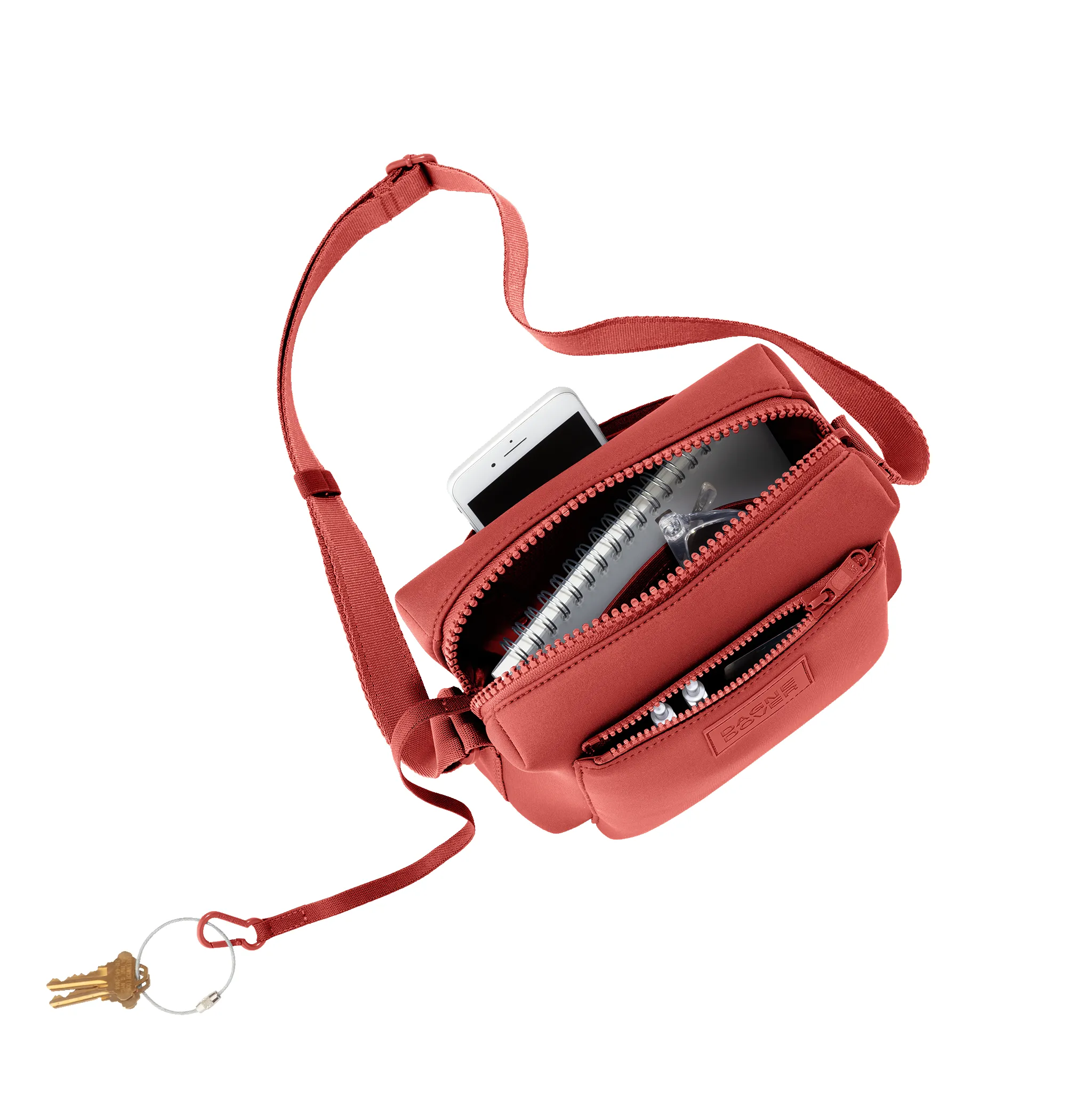 Micah Crossbody in Rhubarb sold by Dagne Dover product image thumbnail 4