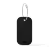 Lima Silicone Luggage Tag in Personalized Onyx sold by Dagne Dover