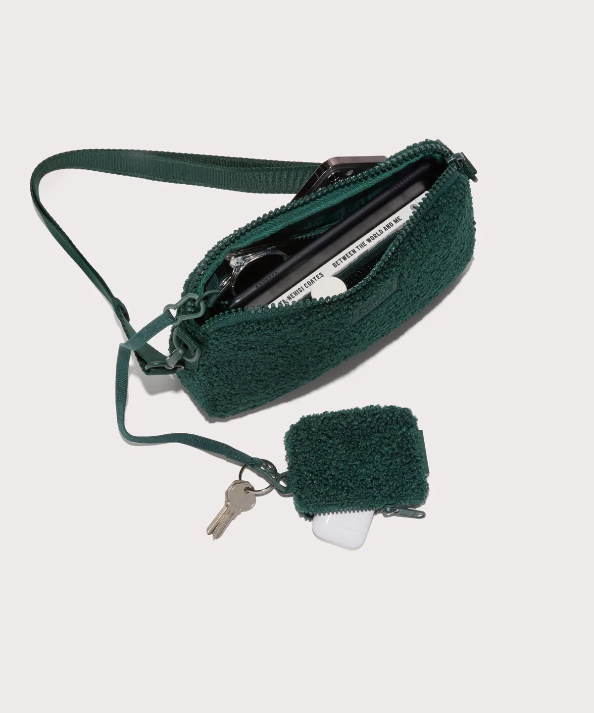 Nora Shoulder Bag in Cypress Shearling sold by Dagne Dover product image thumbnail 2