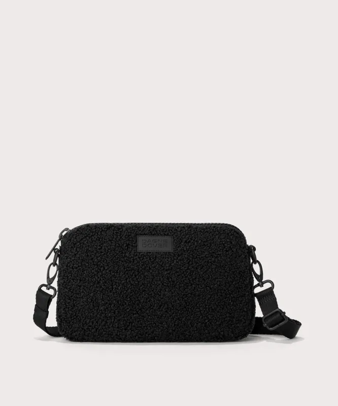 Nora Shoulder Bag in Onyx Shearling sold by Dagne Dover