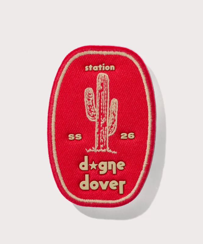 Station Patch in Cherry made by Dagne Dover