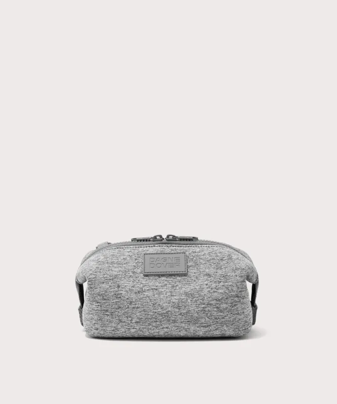 Hunter Toiletry Bag in Heather Grey, Small made by Dagne Dover