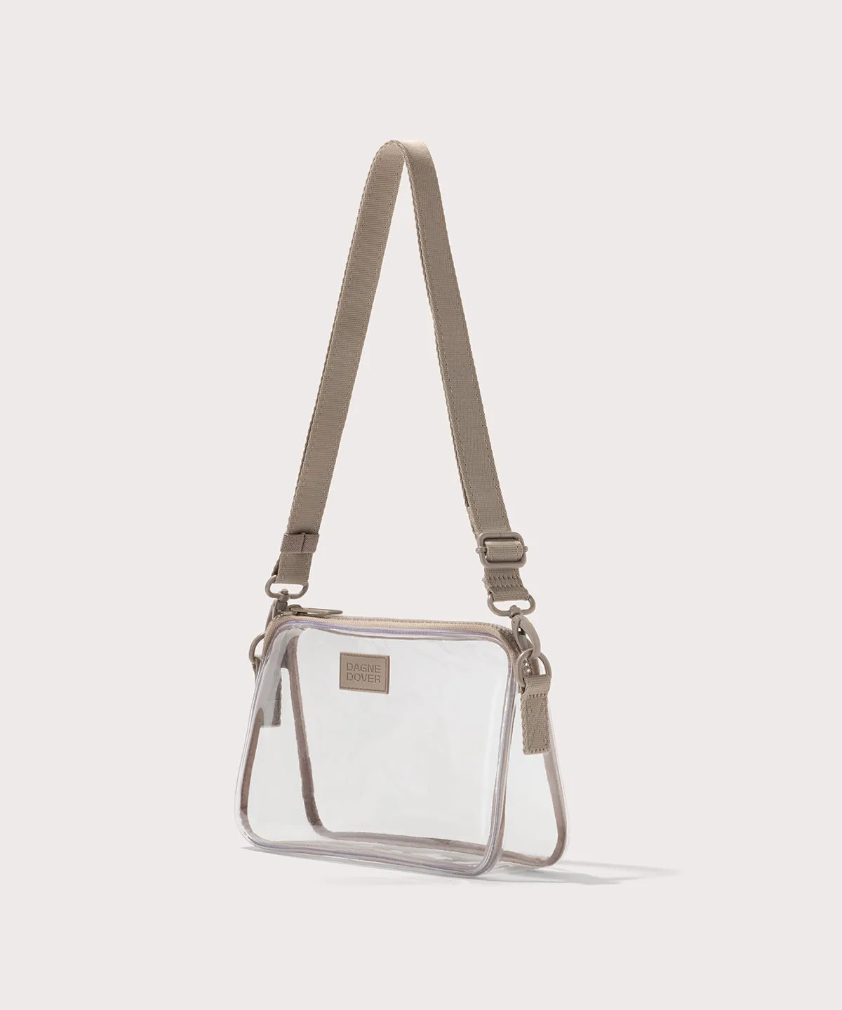 Nora Stadium Shoulder Bag in Clear sold by Dagne Dover product image thumbnail 4