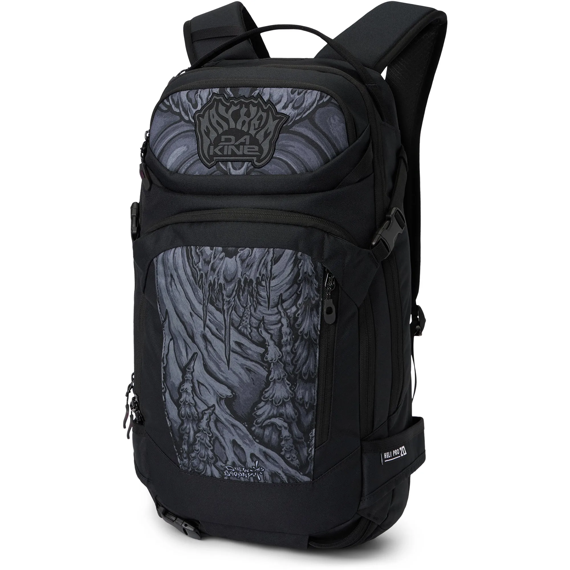 Mayhem Heli Pro 20L - Mayhem Black sold by Dakine