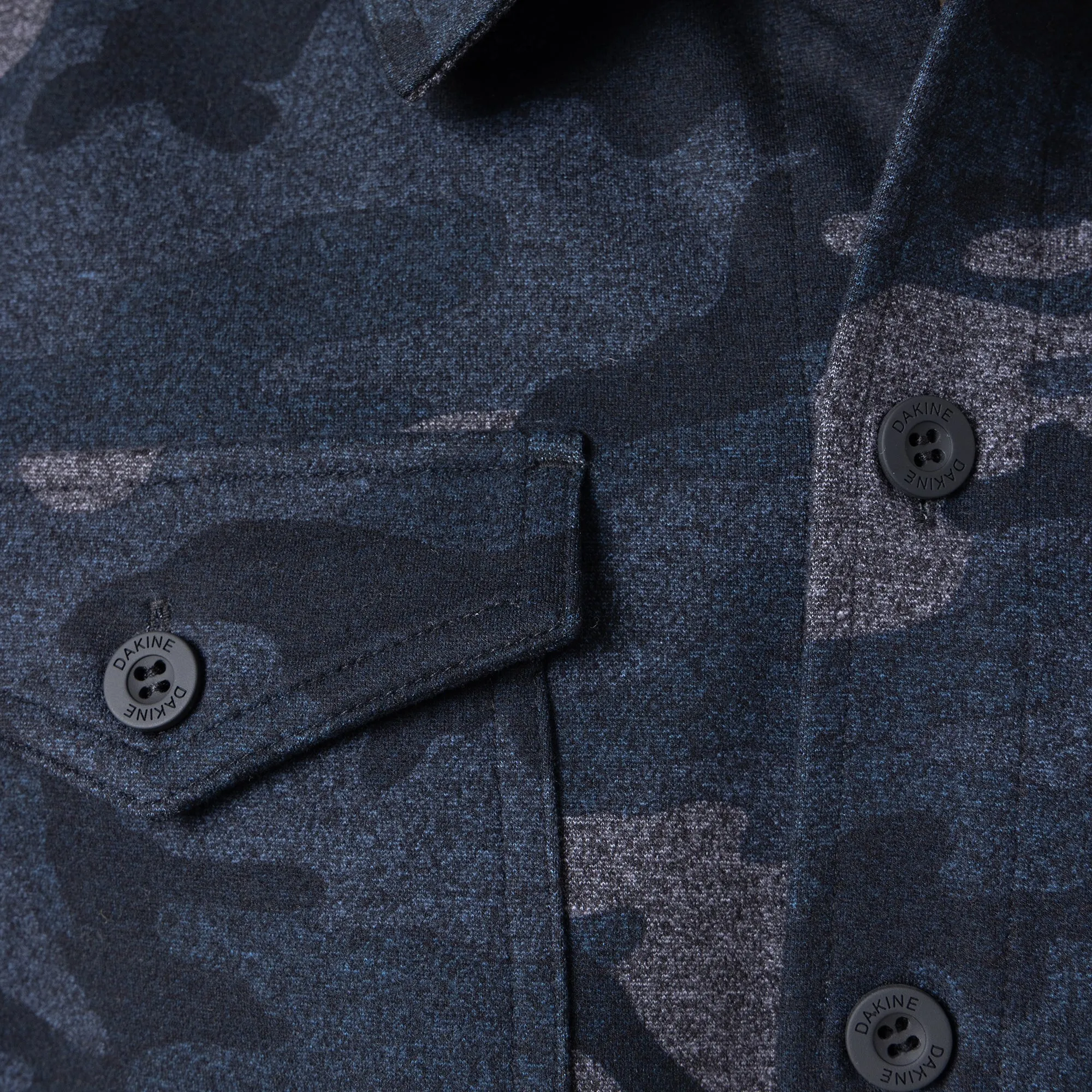 Explorer Button Down Overshirt - Camo sold by Dakine product image thumbnail 5