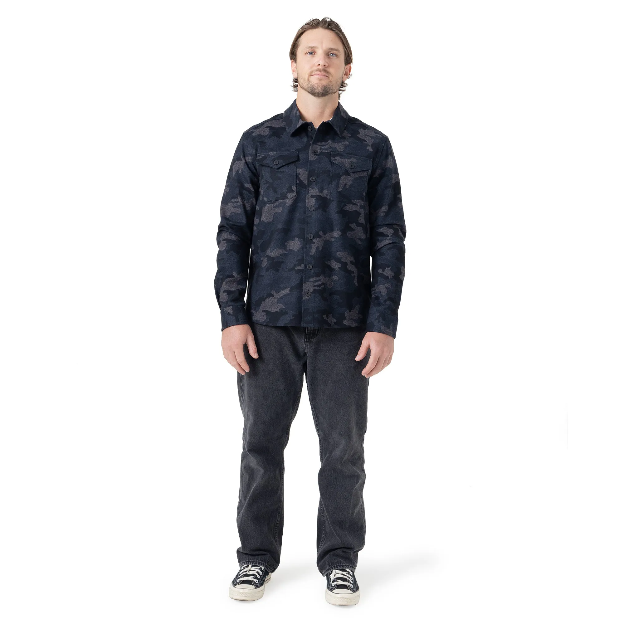 Explorer Button Down Overshirt - Camo sold by Dakine product image thumbnail 3