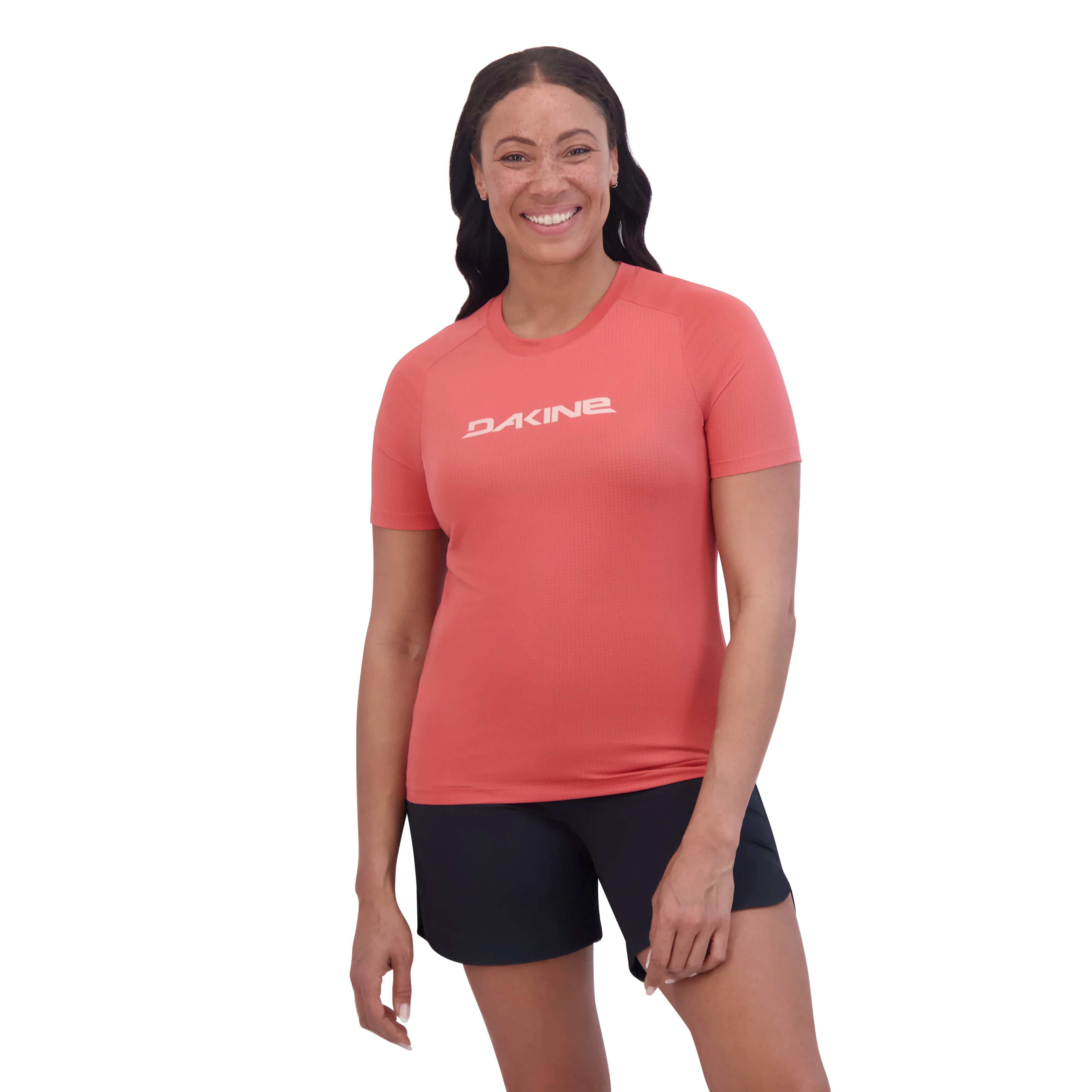 Syncline Short Sleeve Jersey Women's - Mineral Red sold by Dakine