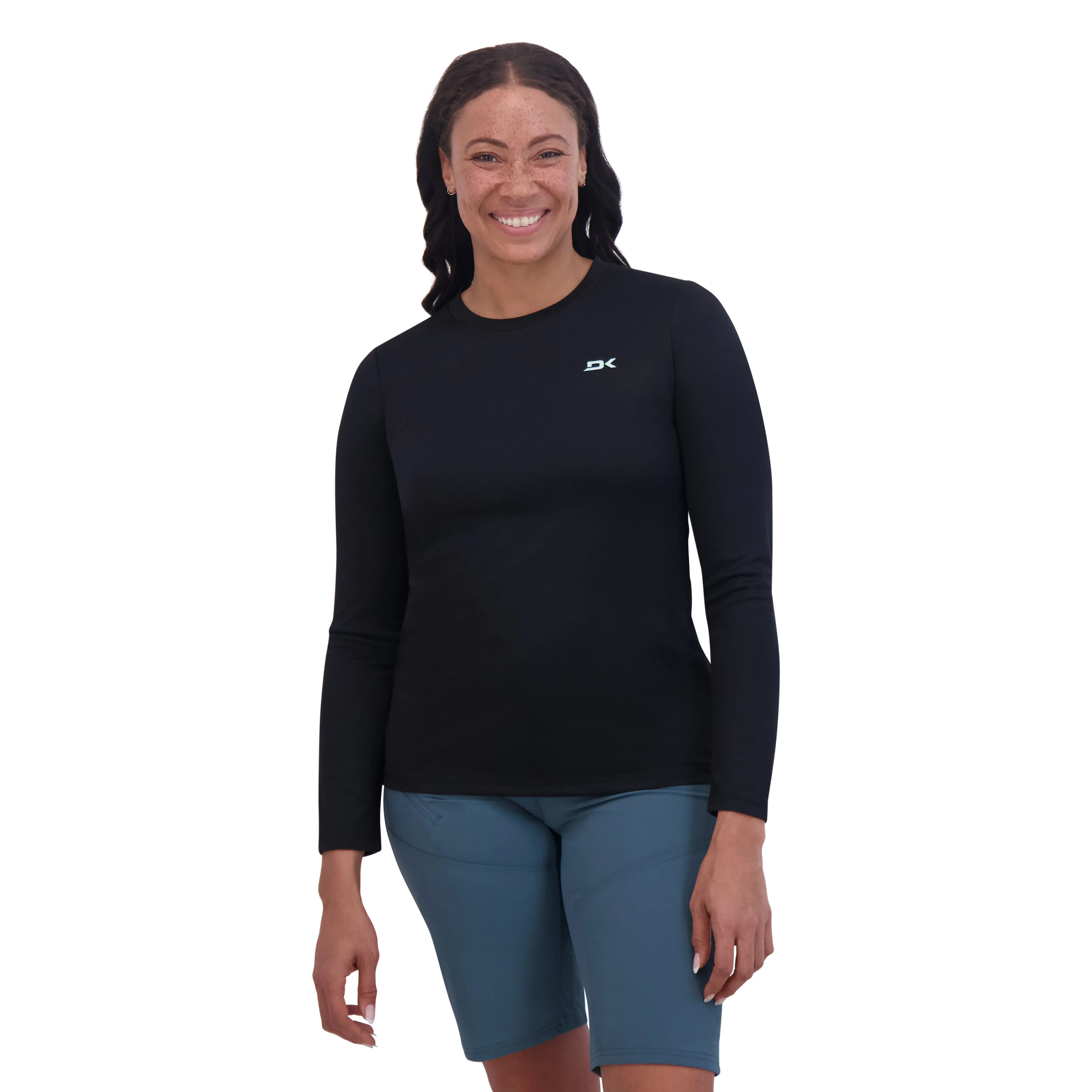 Thrillium Long Sleeve Club Jersey Women's - Black sold by Dakine