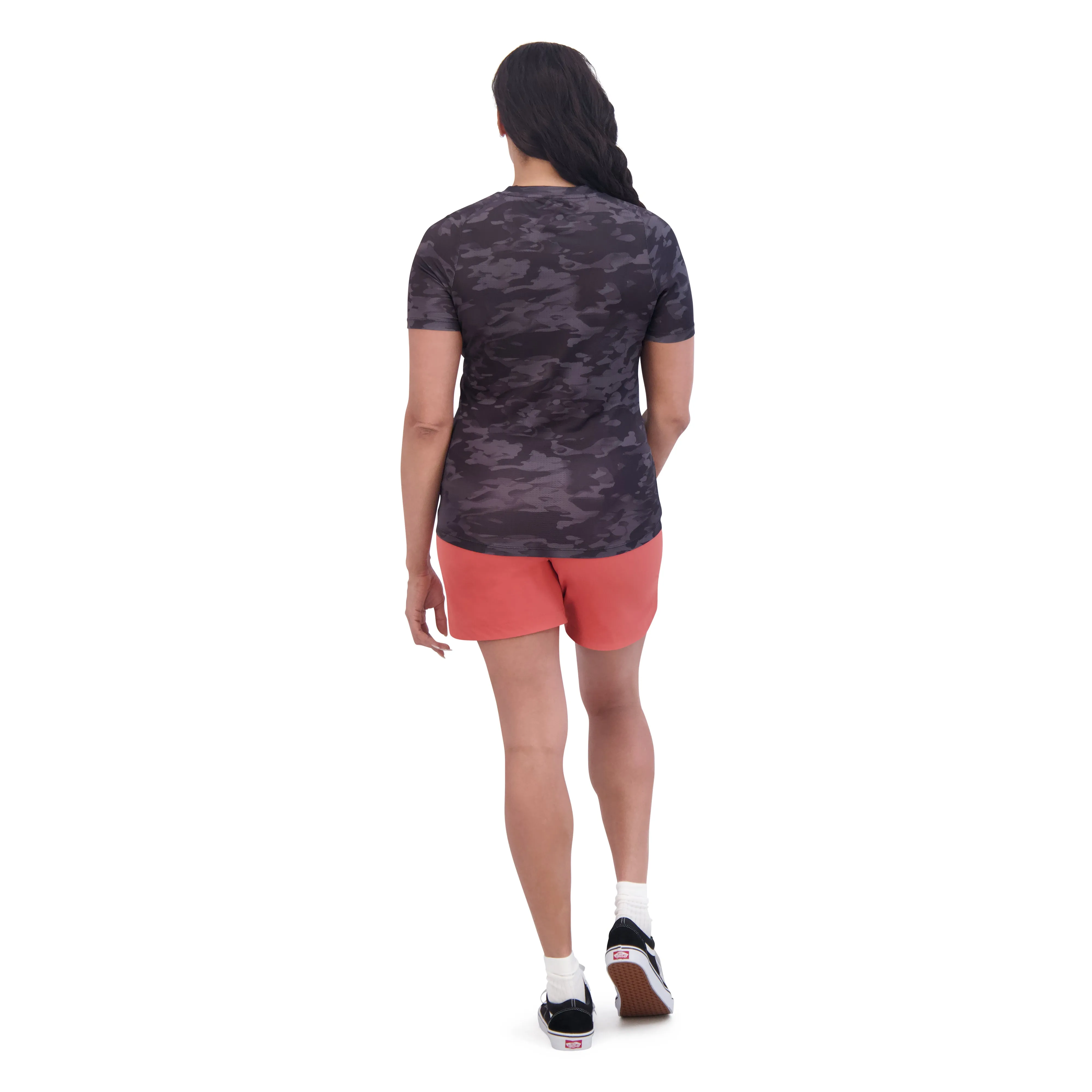 Syncline Short Sleeve Jersey Women's - Black Vintage Camo sold by Dakine product image thumbnail 4