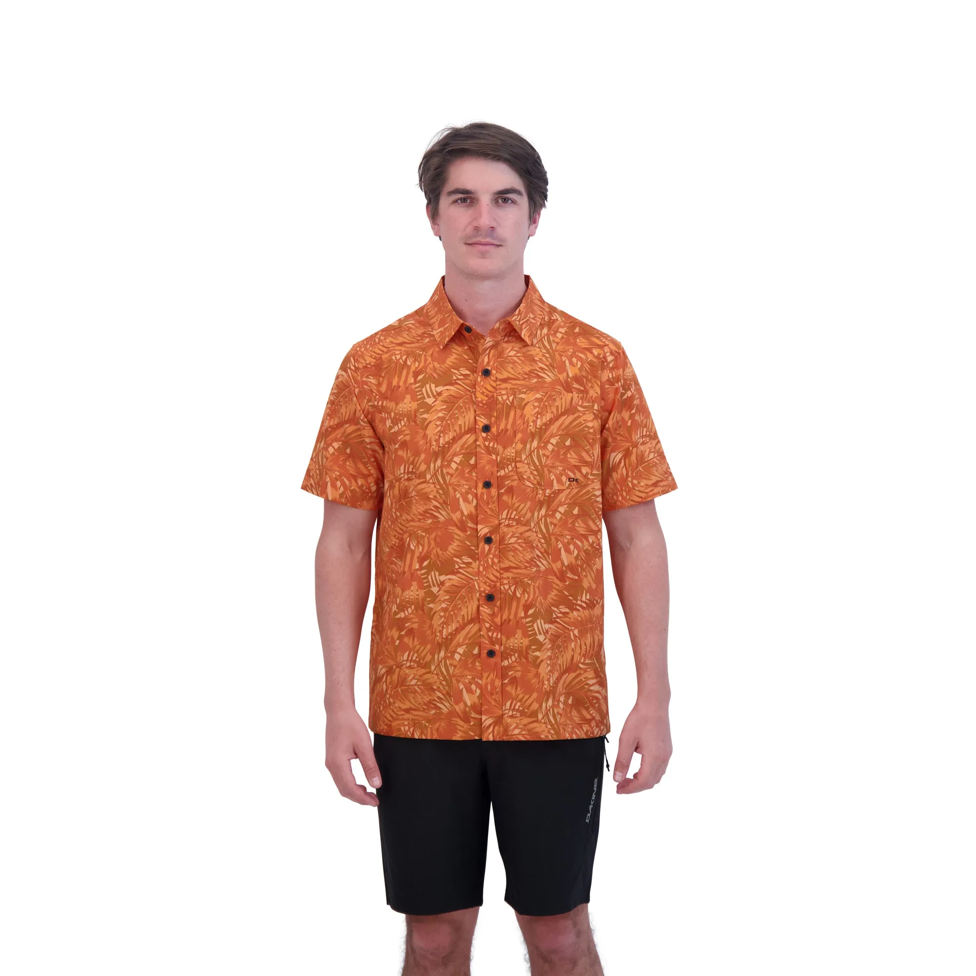 Dakine Aloha Button Down Short Sleeve Shirt - Sunset Palms Print sold by Dakine