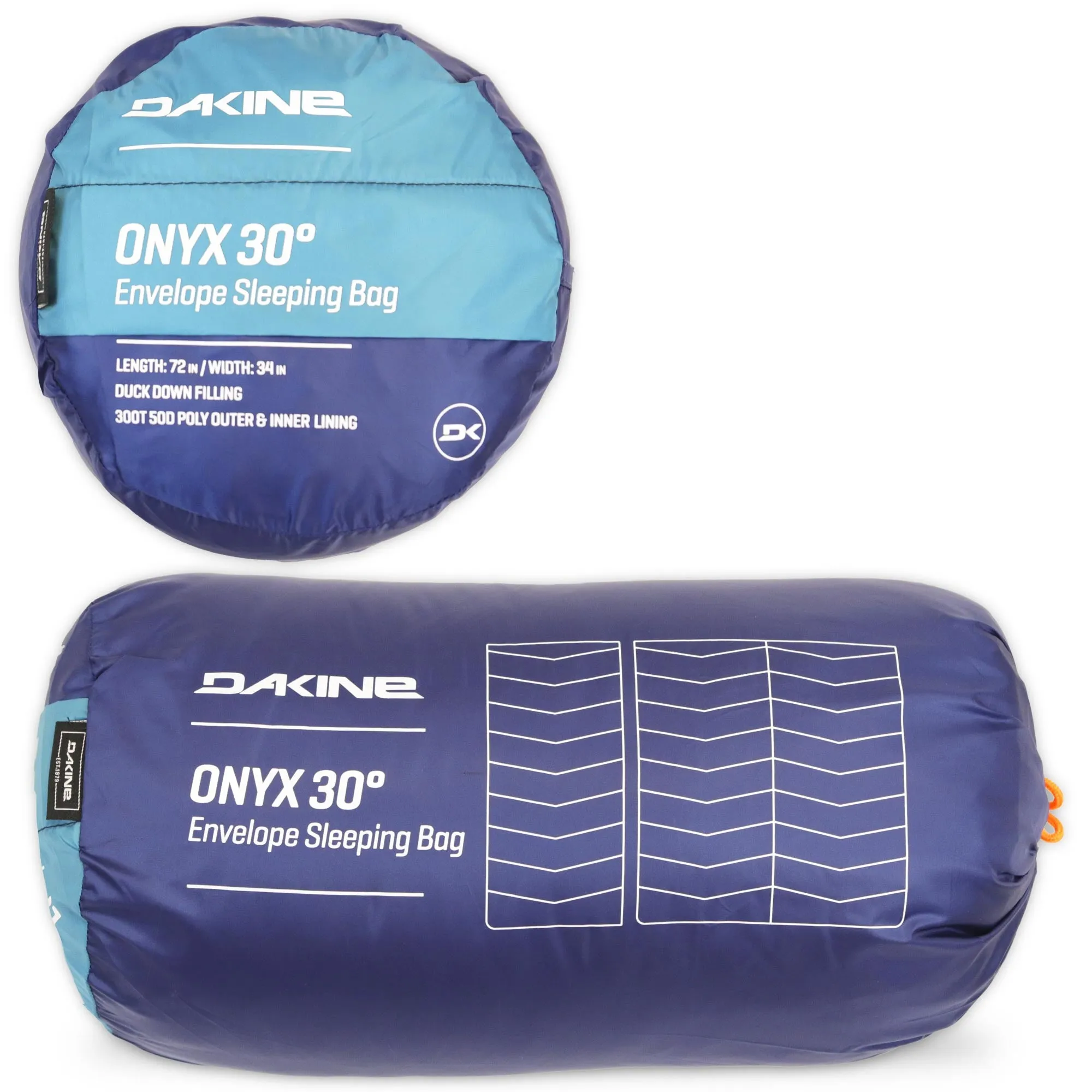 Onyx 30 Series Sleeping Bag - Naval / Vibrant Orange sold by Dakine product image thumbnail 5