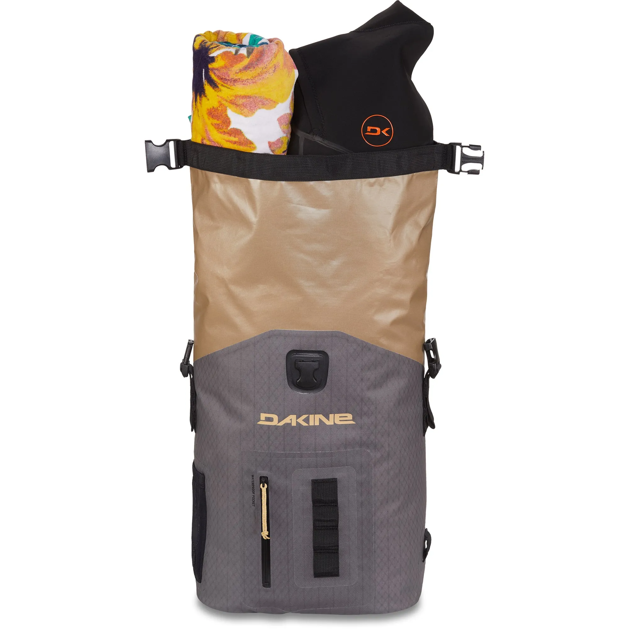 Cyclone Wet/Dry Rolltop Backpack 34L - Castlerock/Stone sold by Dakine product image thumbnail 4